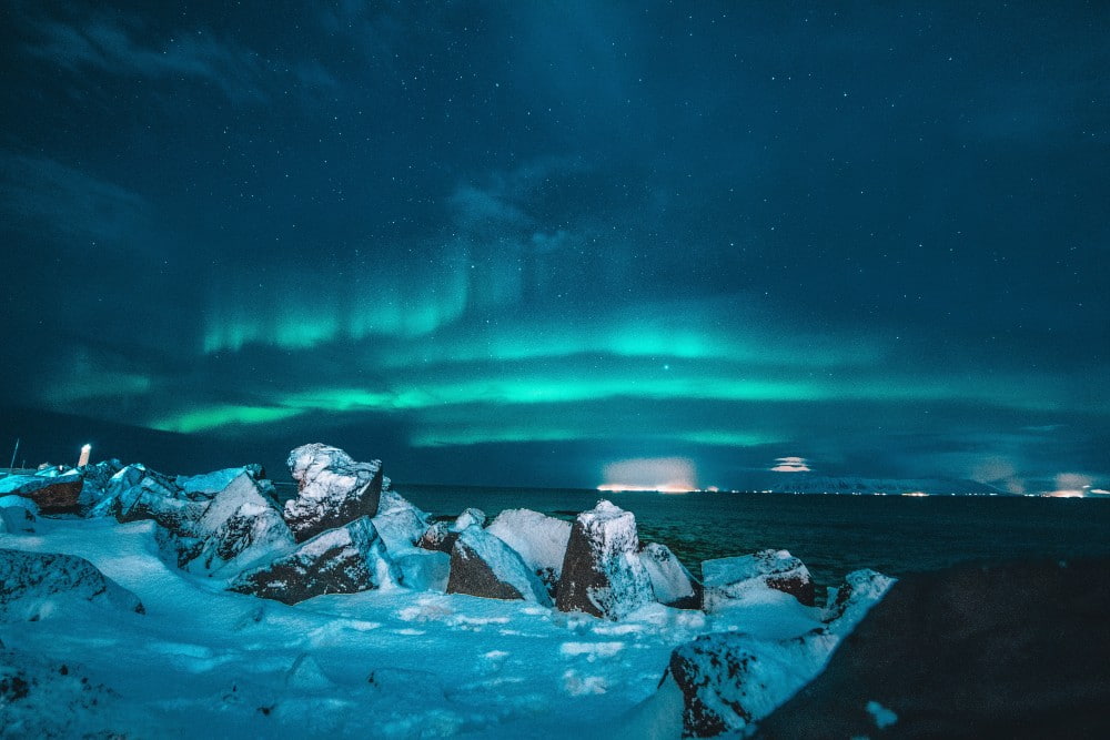 Τα βόρεια φώτα, Aurora Borealis στην Ισλανδία
