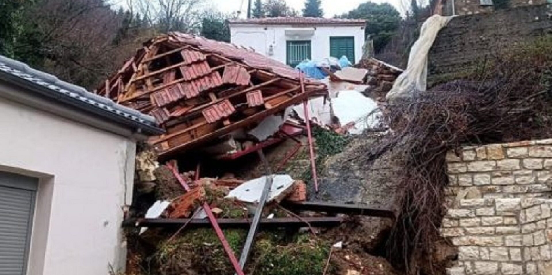 Σάρωσε τη Δυτική Ελλάδα η κακοκαιρία Gaia