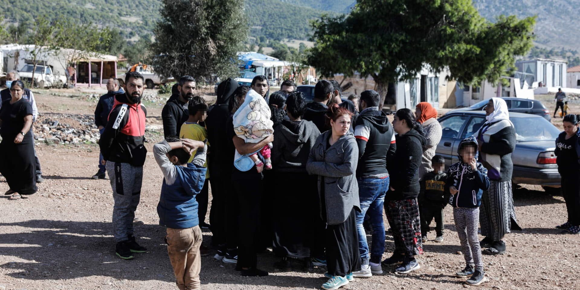 Καταυλισμός Ρομά στη Δυτική Αττική, στην περιοχή του Ασπροπύργου