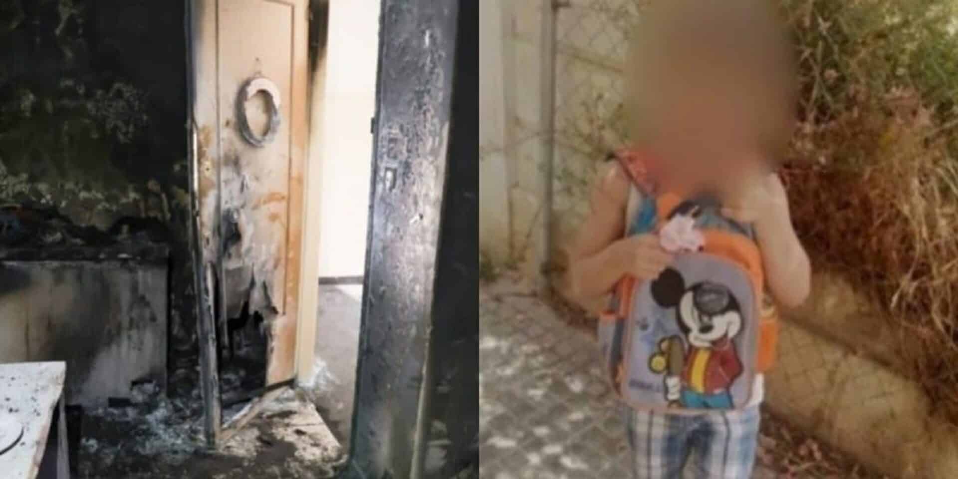 Νεκρός ο 5χρονος από τη φωτιά στον Κολωνό