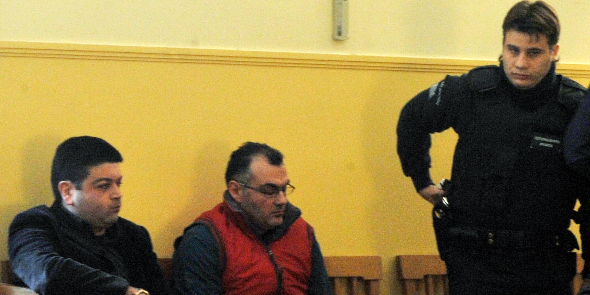Οι Επαμεινώνδας Κορκονέας και Βασίλης Σαραλιώτης στη δίκη για τη δολοφονία του Αλέξανδρου Γρηγορόπουλου