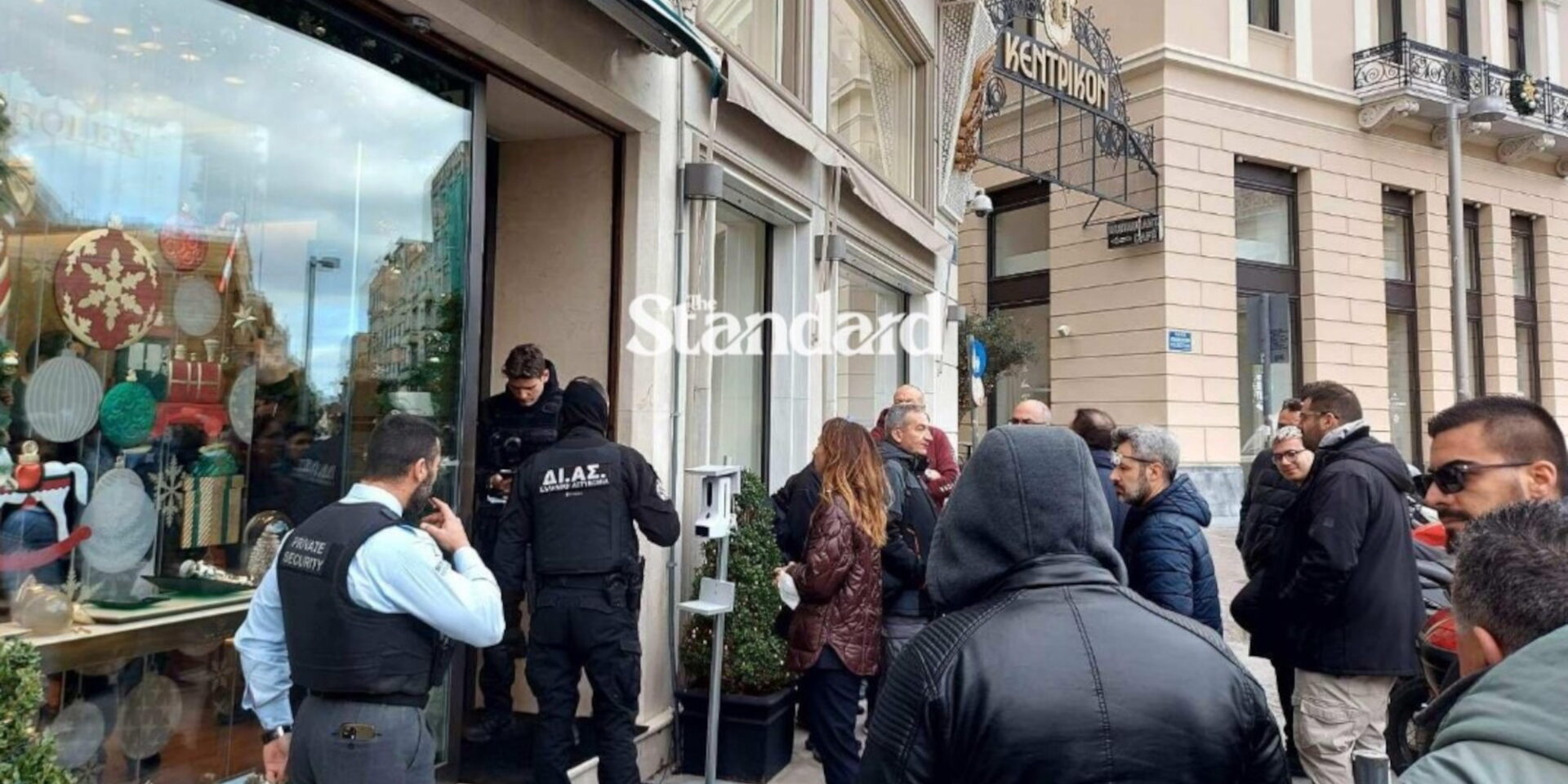Ληστεία στη Rolex, στο κέντρο της Αθήνας