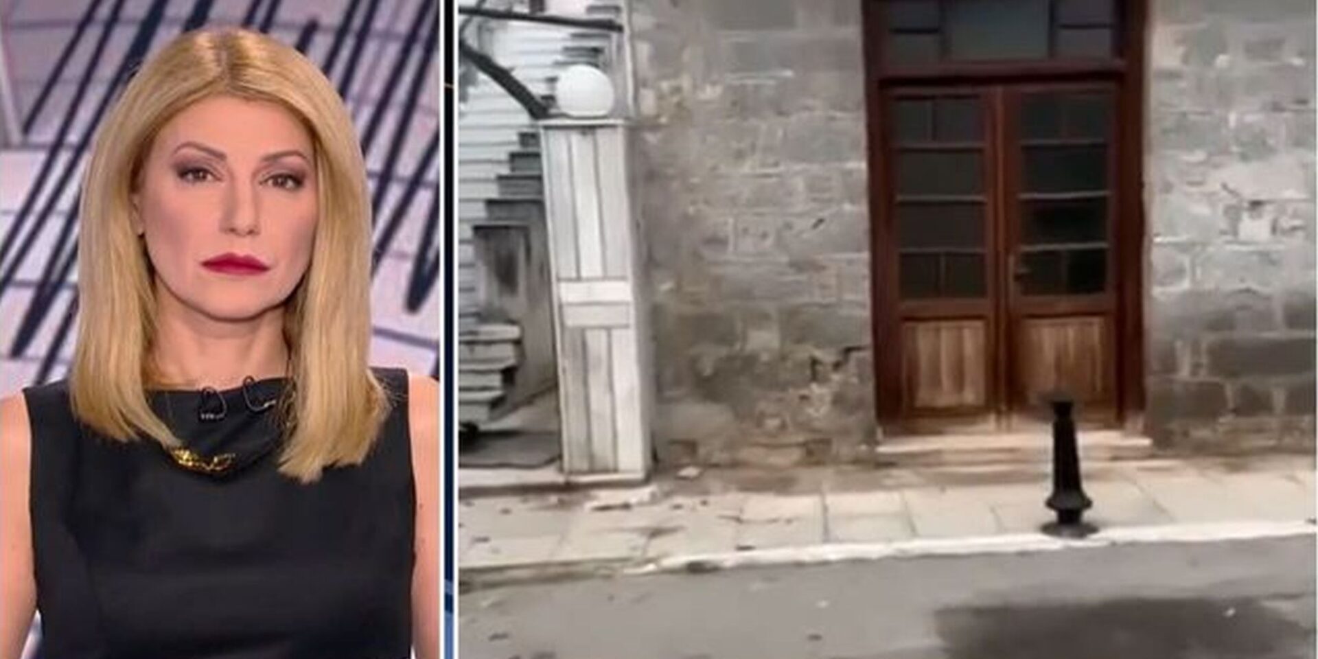 Η Ματίνα Παπαδέα παρουσιάζει το δελτίο ειδήσεων του OPEN
