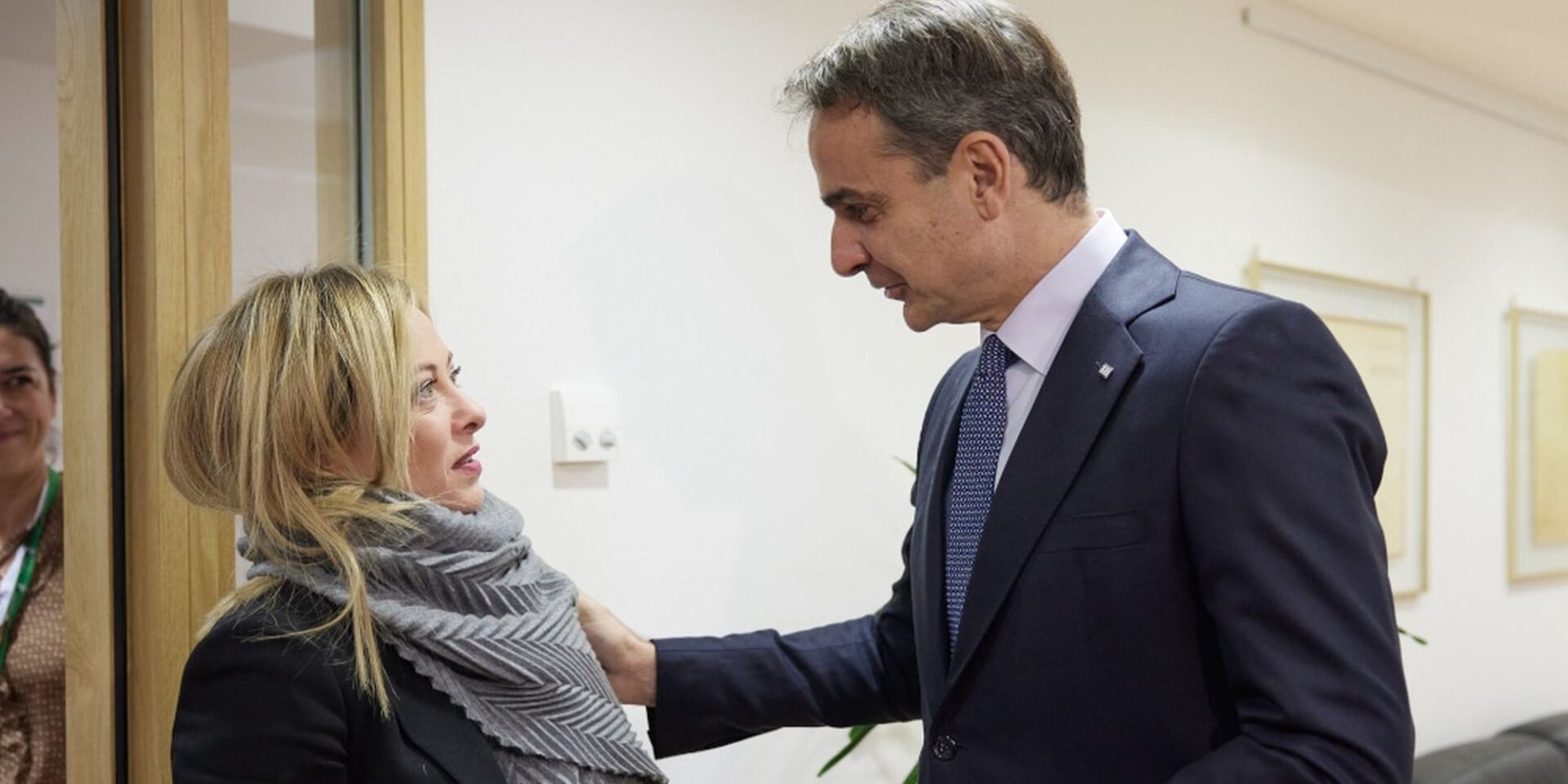 Κυριάκος Μητσοτάκης και Τζόρτζια Μελόνι