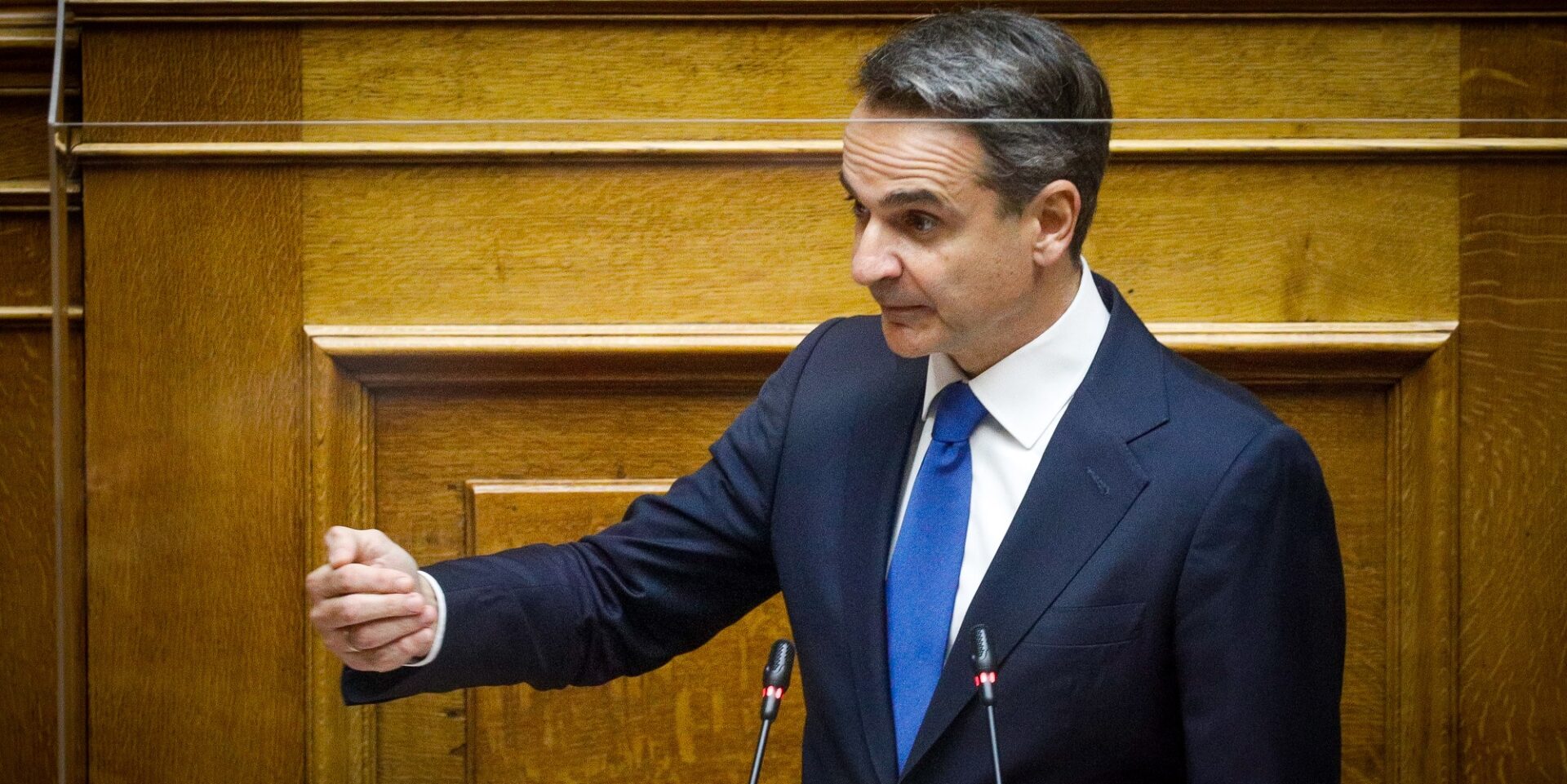 Η ομιλία του Κυριάκου Μητσοτάκη στη Βουλή
