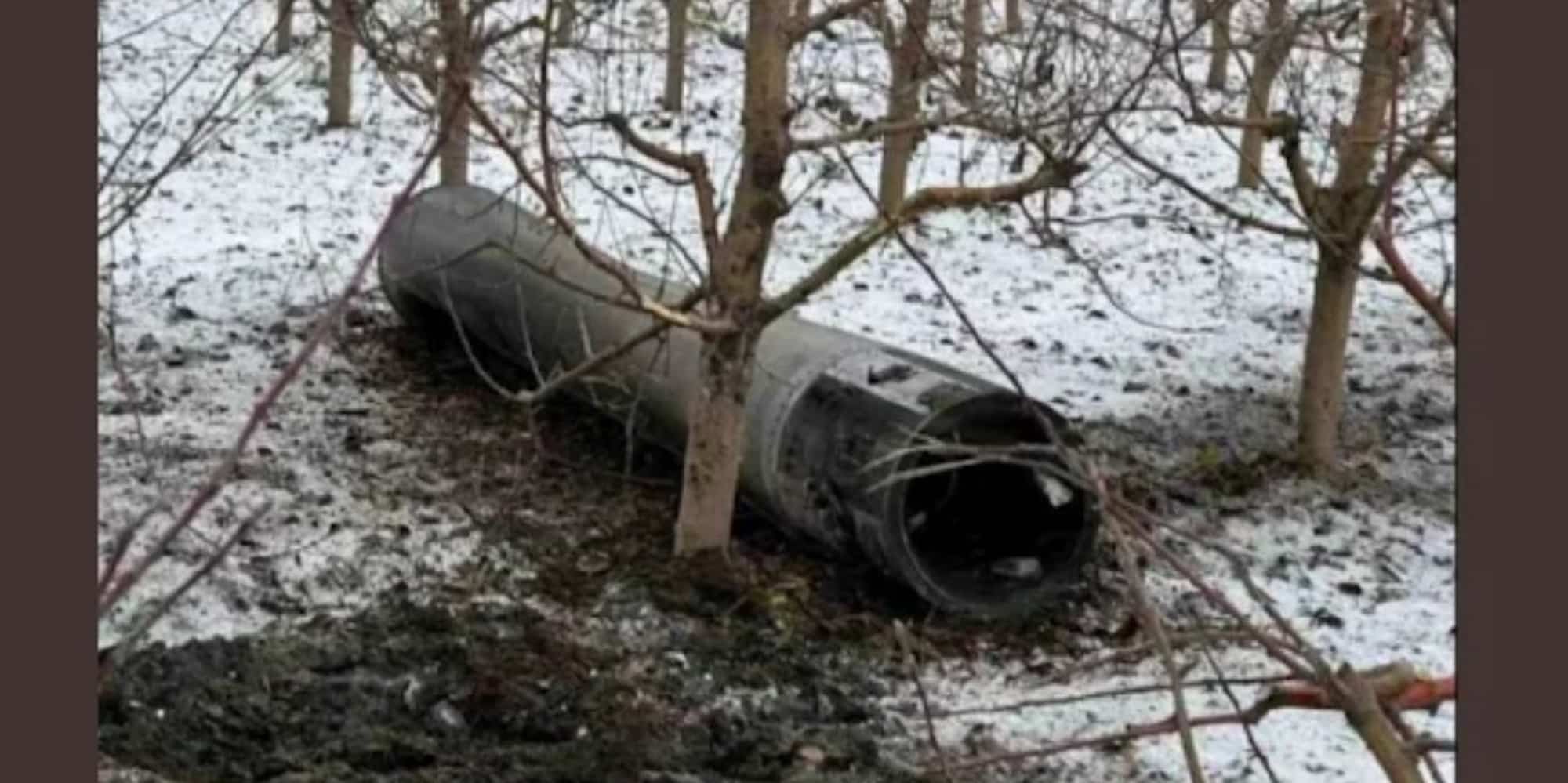 Ο πύραυλος που έπεσε στην Μολδαβία