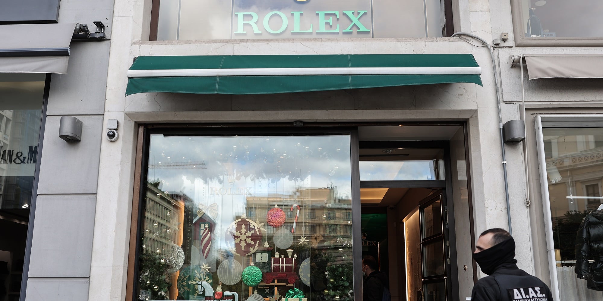 Το κατάστημα της Rolex στο Σύνταγμα