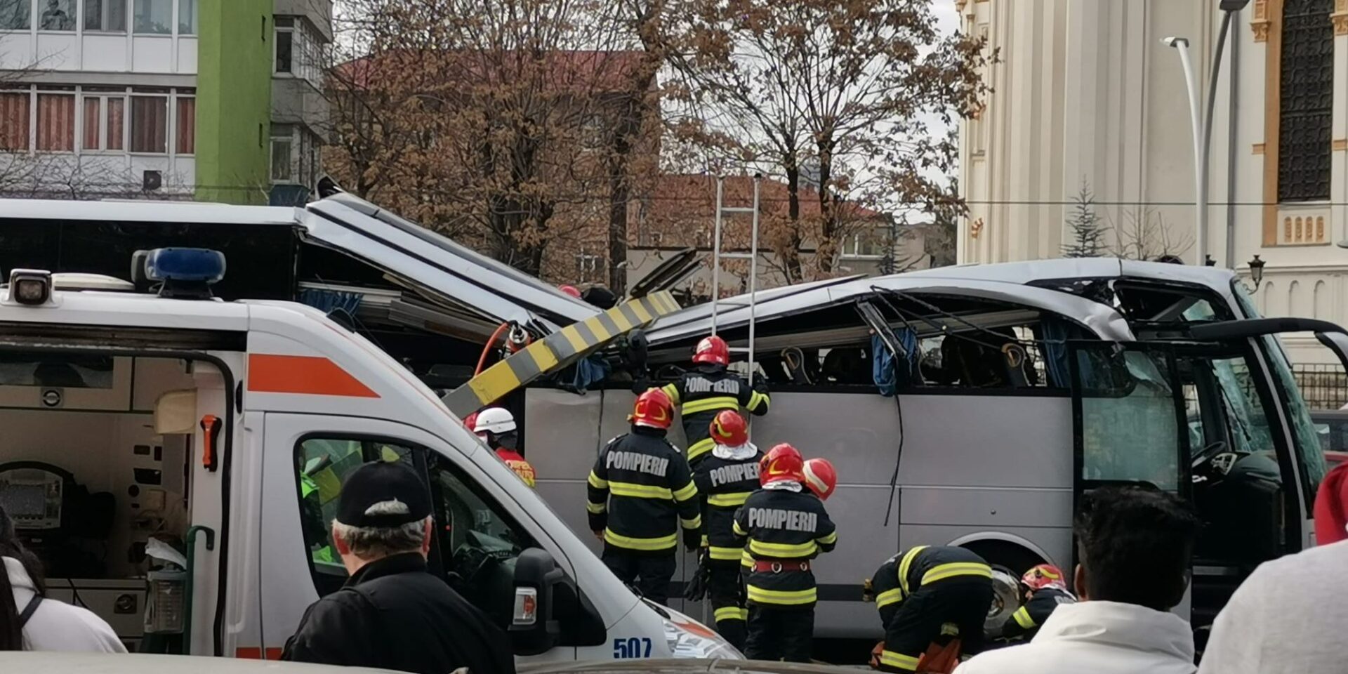Τροχαίο με λεωφορείο στη Ρουμανία