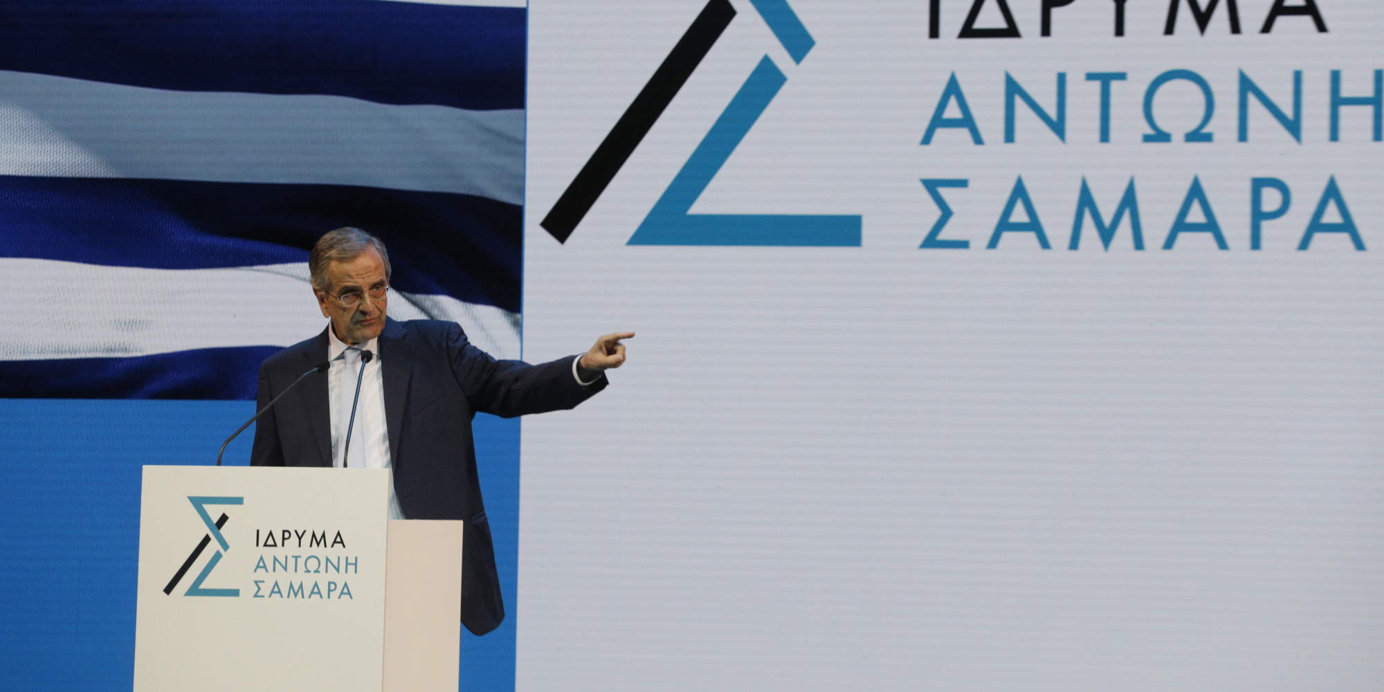 Ο πρώην πρωθυπουργός, Αντώνης Σαμαράς