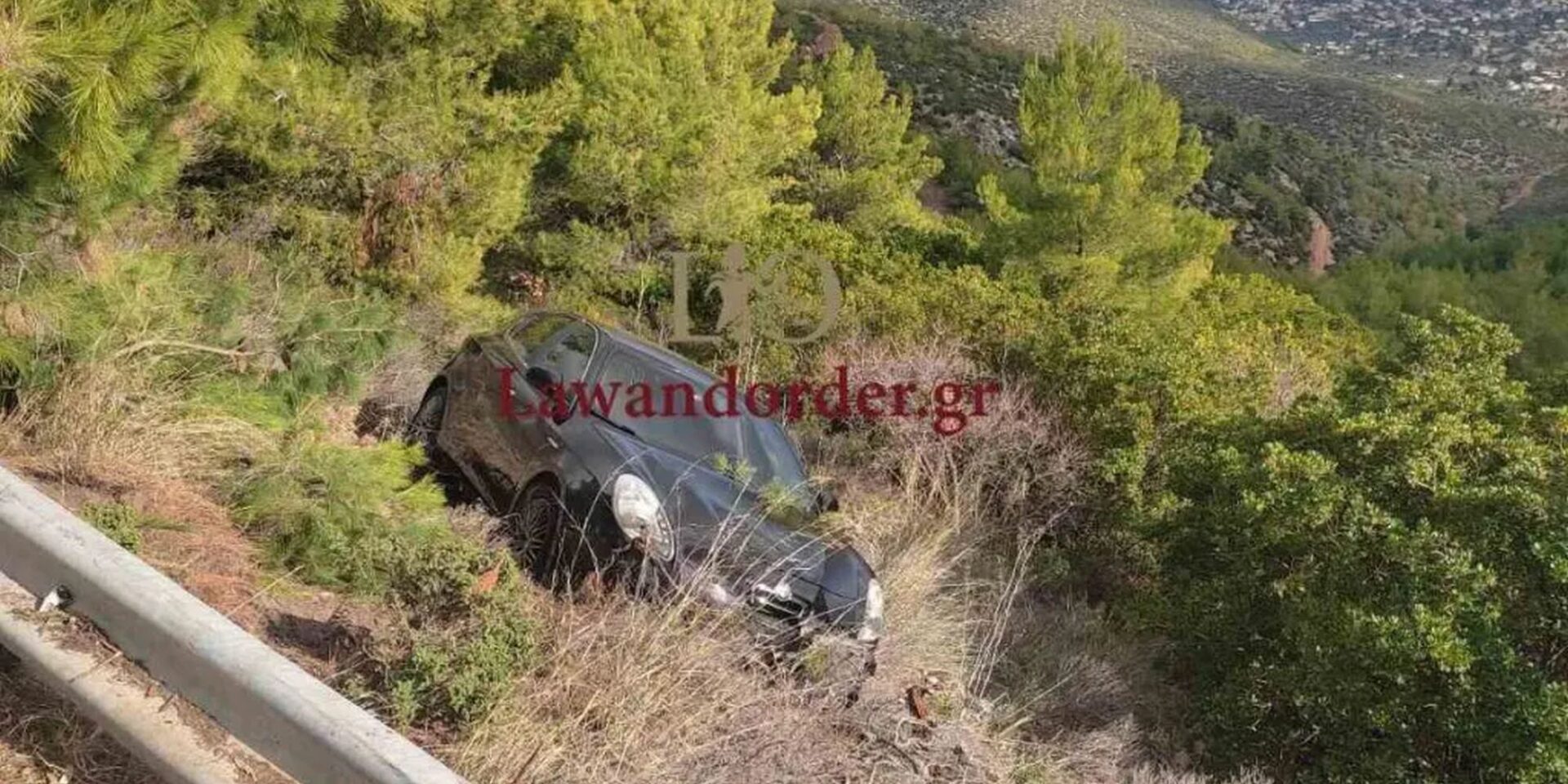Το τροχαίο στη Λεωφόρο Διονύσου