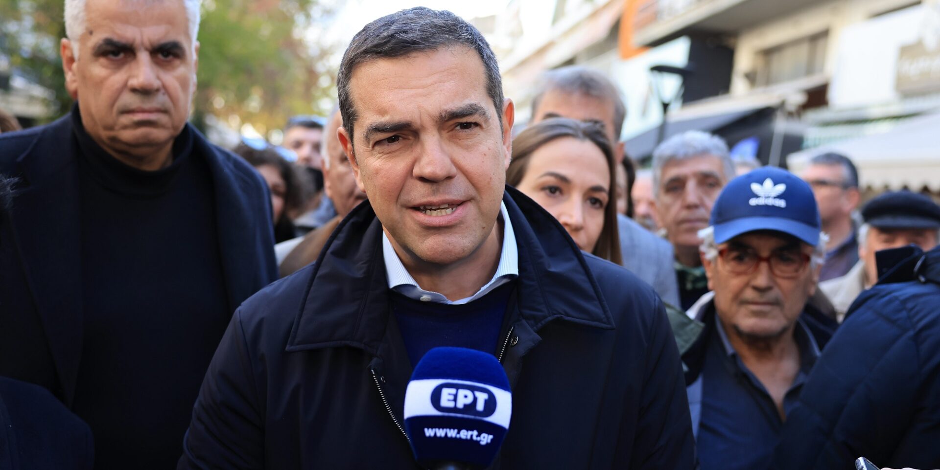 Ο πρόεδρος του ΣΥΡΙΖΑ, Αλέξης Τσίπρας από παλιότερη περιοδεία