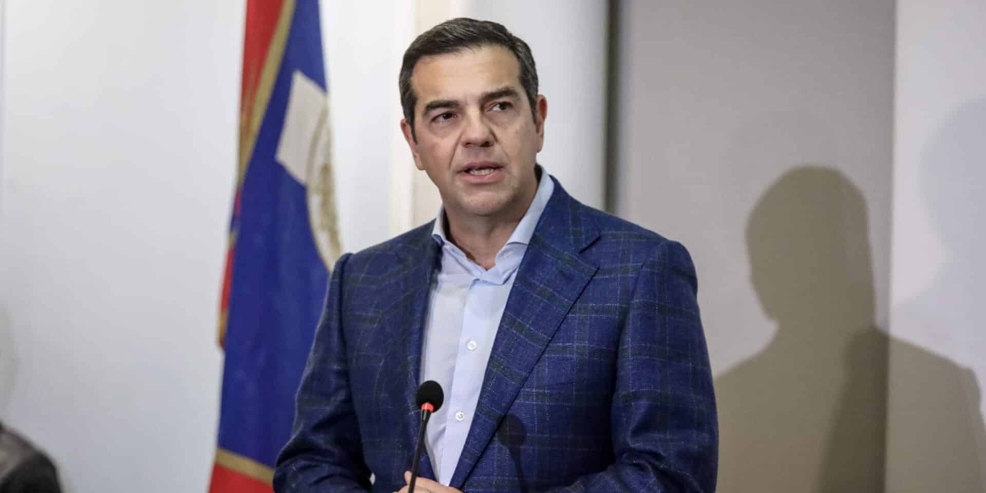 Ο Αλέξης Τσίπρας στην παρουσίαση του βιβλίου του Ευκλείδη Τσακαλώτου το βράδυ της 21η Δεκέμβρη 2023