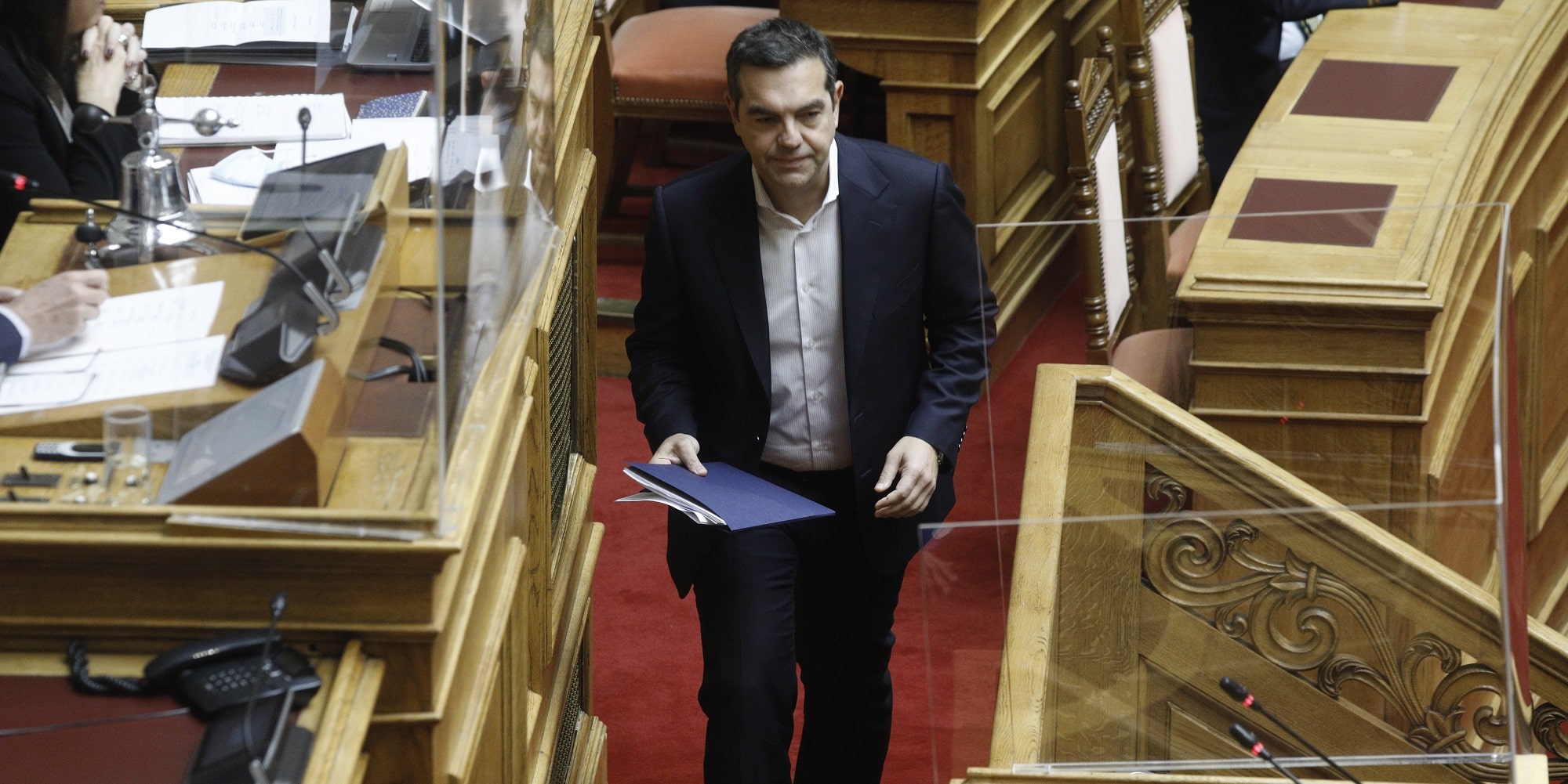 Ο Αλέξης Τσίπρας στη συζήτηση για τον προϋπολογισμό στη Βουλή