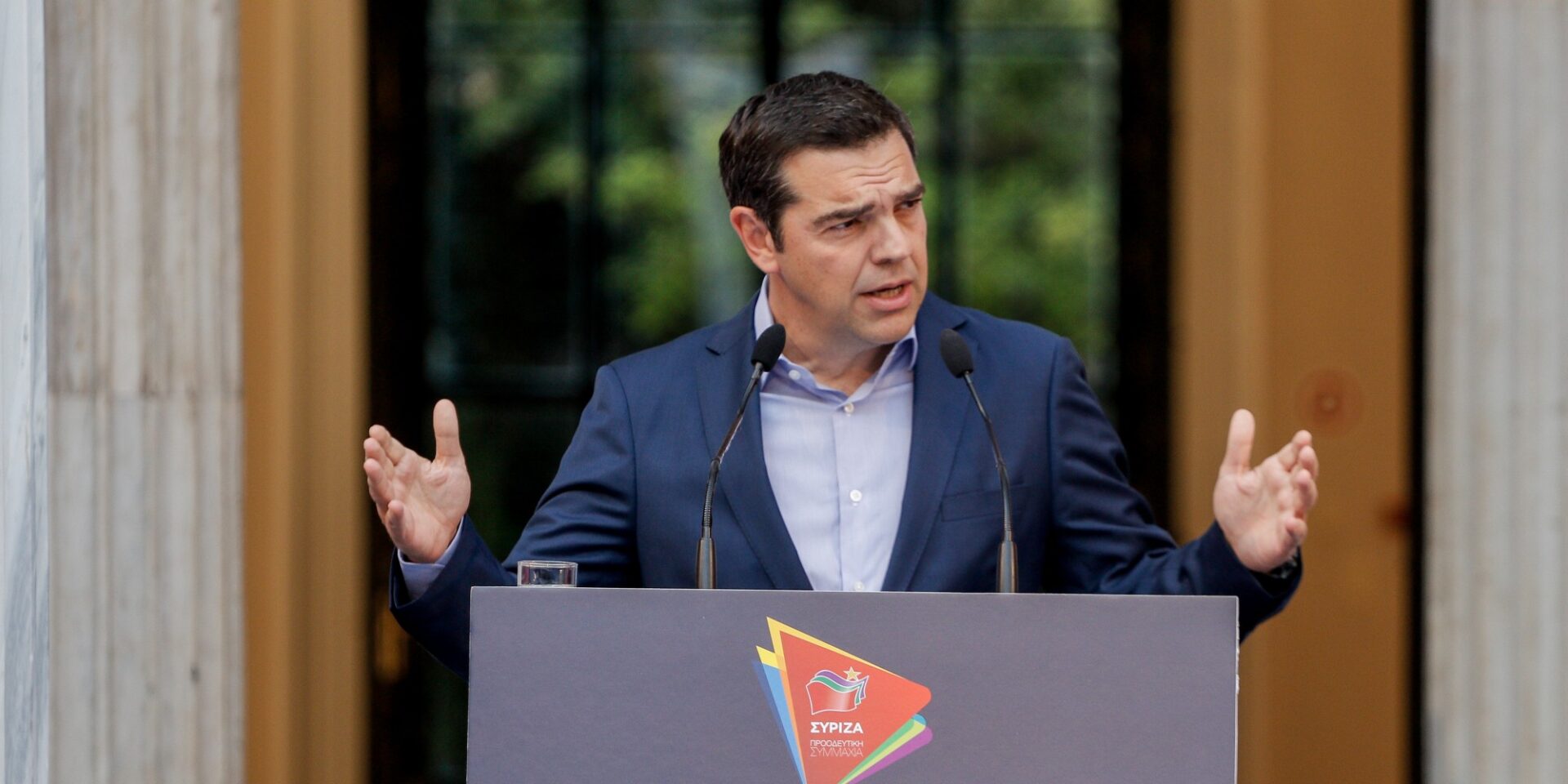 O Αλέξης Τσίπρας σε παλιότερη ομιλία στο Ζάππειο