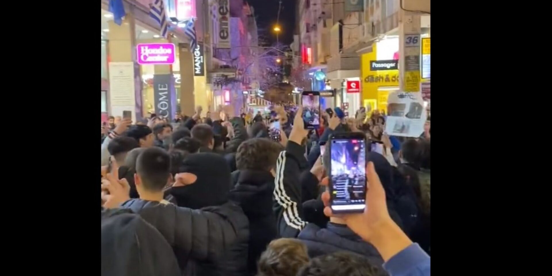 Εικόνα από τη διαδήλωση για τον Τέιτ