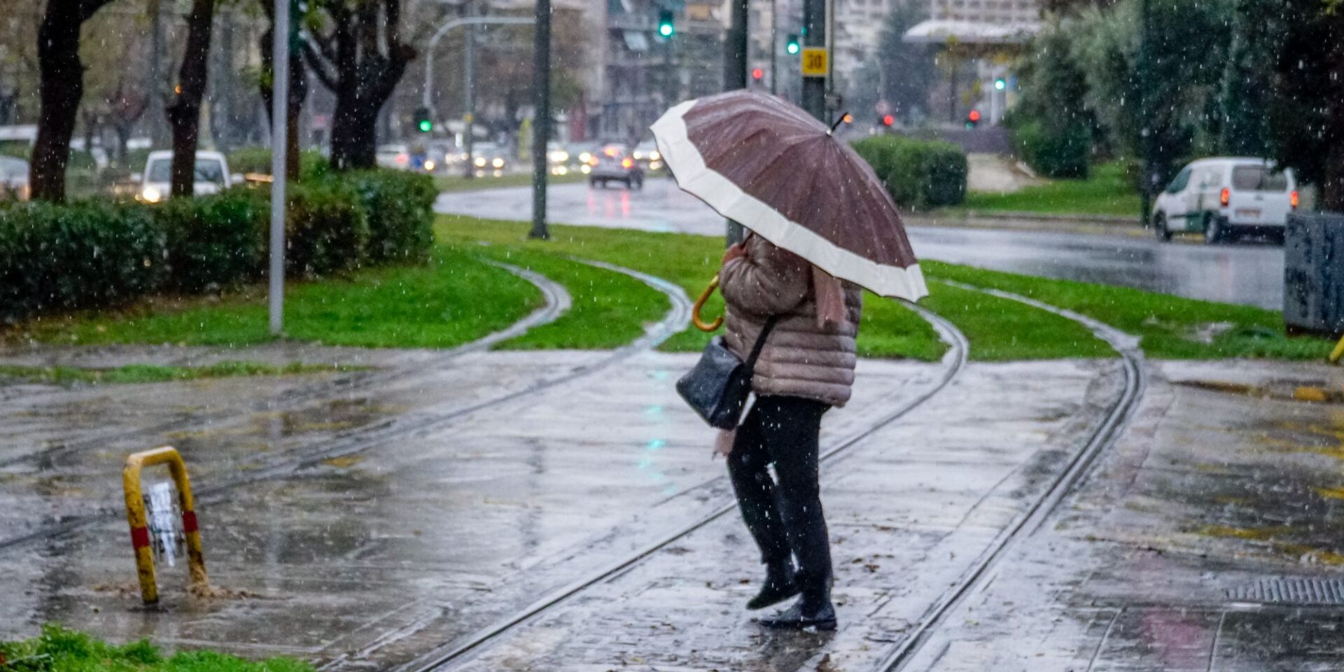 Βροχή στην Αθήνα