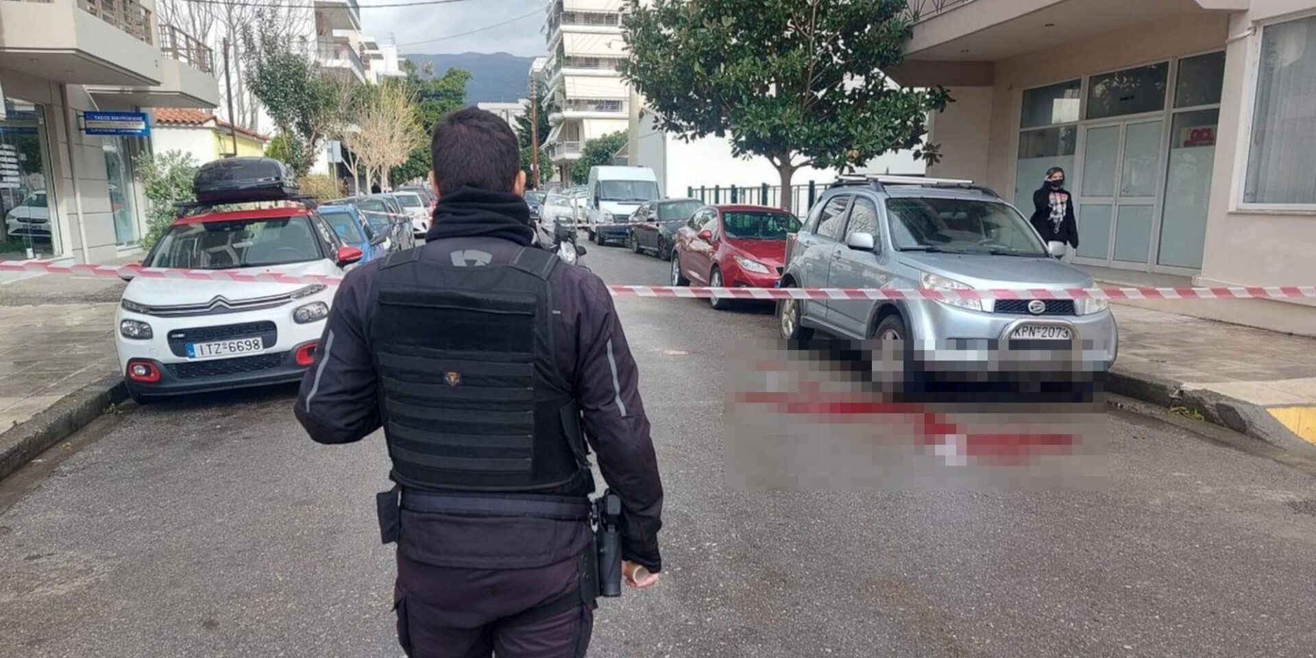 Εικόνα από το σημείο της επίθεσης
