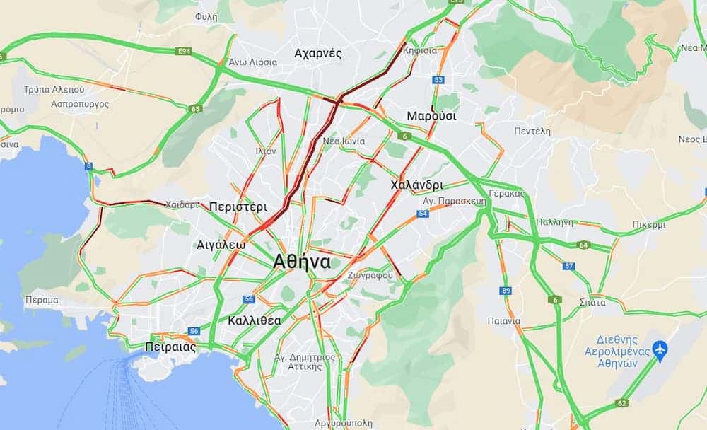 Ο χάρτης της κίνησης
