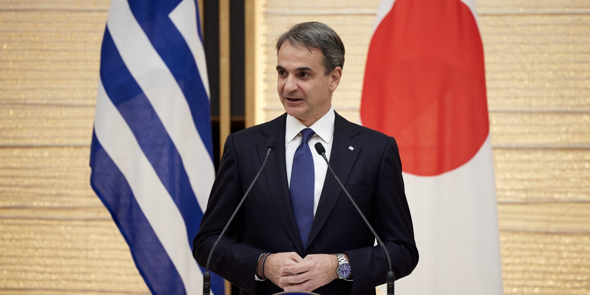 Στην Ιαπωνία ο Κυριάκος Μητσοτάκης