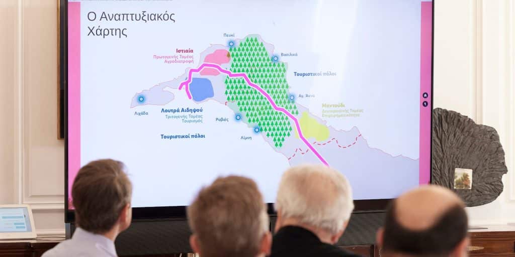 Μητσοτάκης για ανασυγκρότηση της Βόρειας Εύβοιας: «700 εκατ. ευρώ η συνολική κρατική επένδυση» (εικόνες)