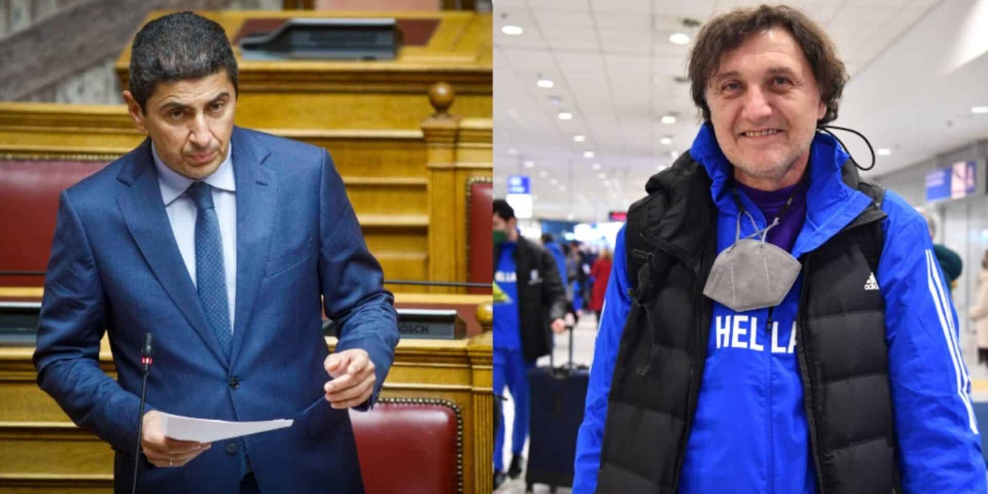 Λευτέρης Αυγενάκης και Γιώργος Πομάσκι