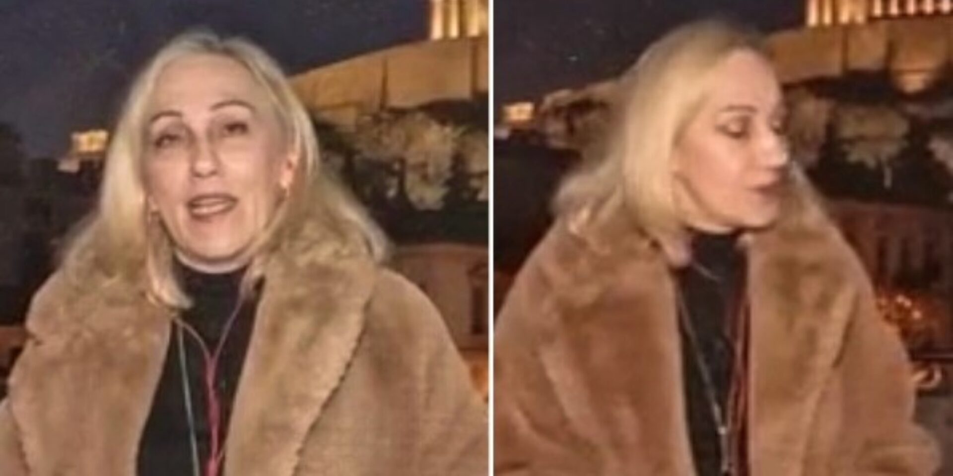 Η δημοσιογράφος της ΕΡΤ, Ματίνα Καλτάκη