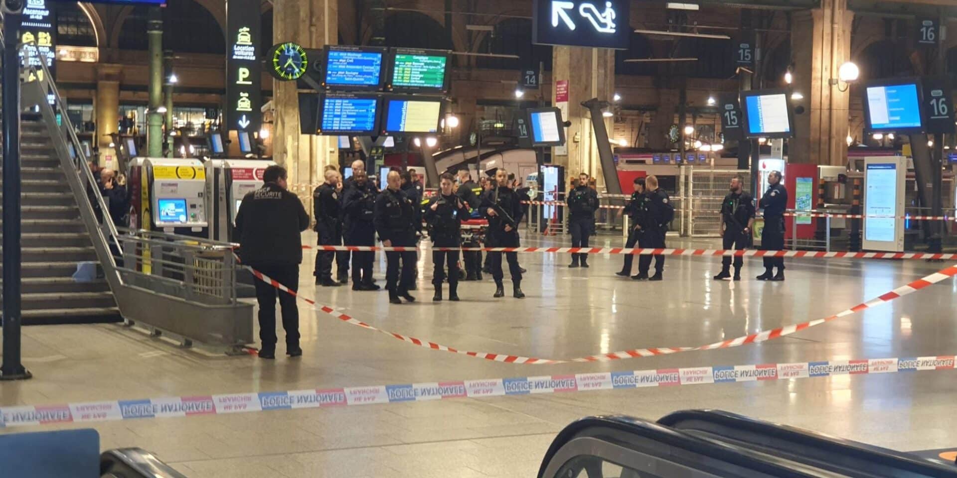 Εικόνα από τον σιδηροδρομικό σταθμό Γκαρ Ντι Νορ στο Παρίσι