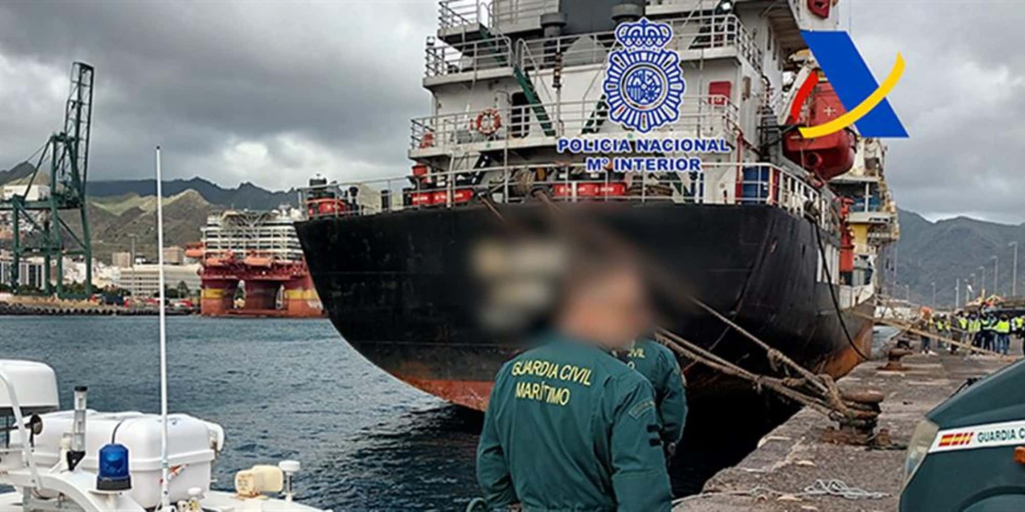 Το πλοίο που βρέθηκαν 4,5 τόνοι κοκαΐνης