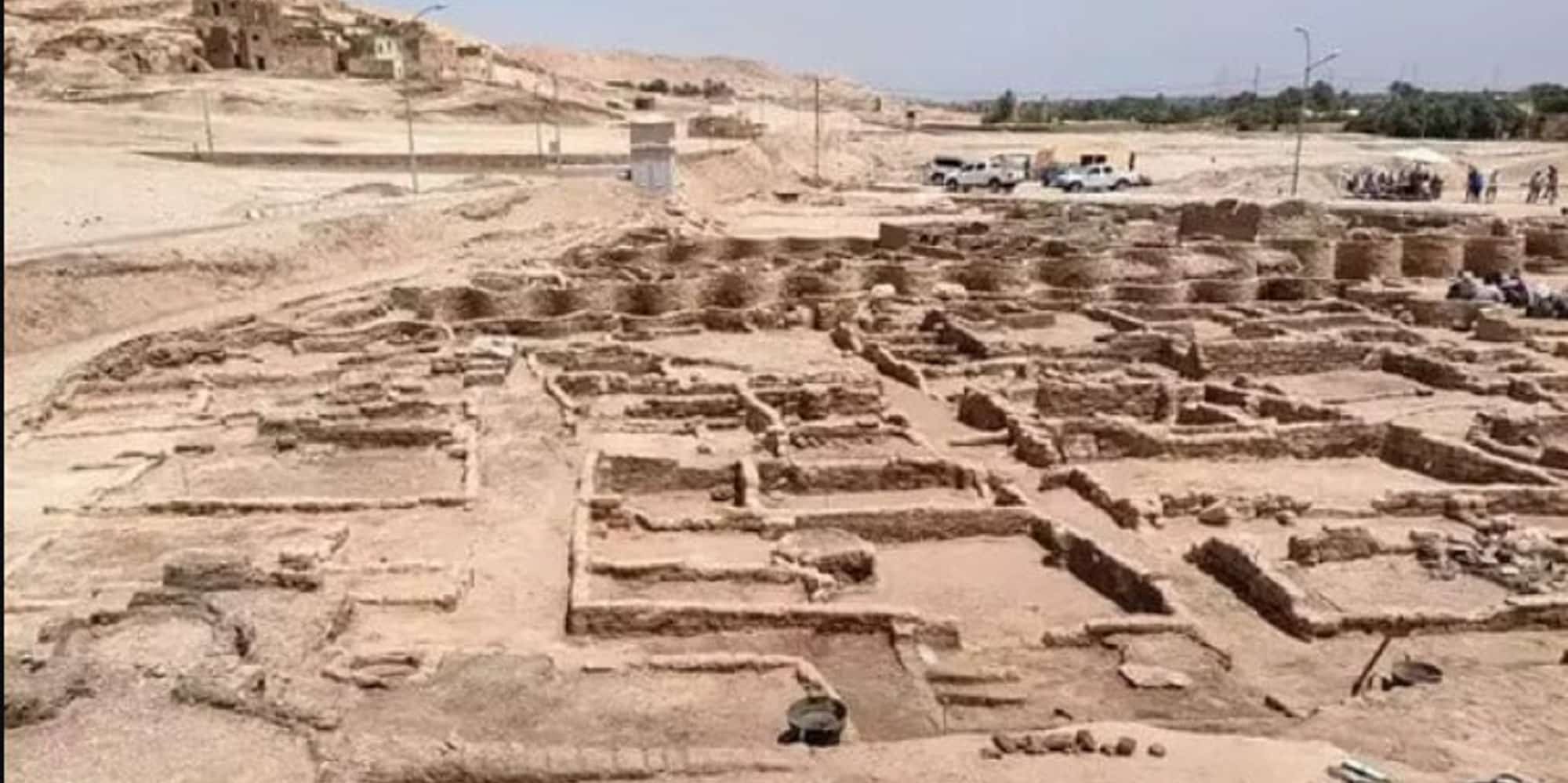 Αρχαία πόλη στο Λούξορ της Αιγύπτου