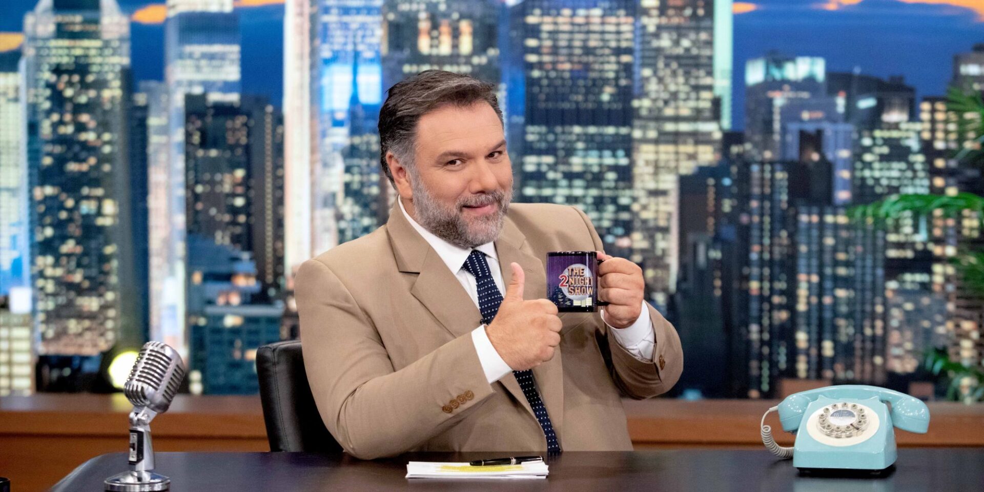 Ο Γρηγόρης Αρναούτογλου στο «The 2Night Show» στον ΑΝΤ1