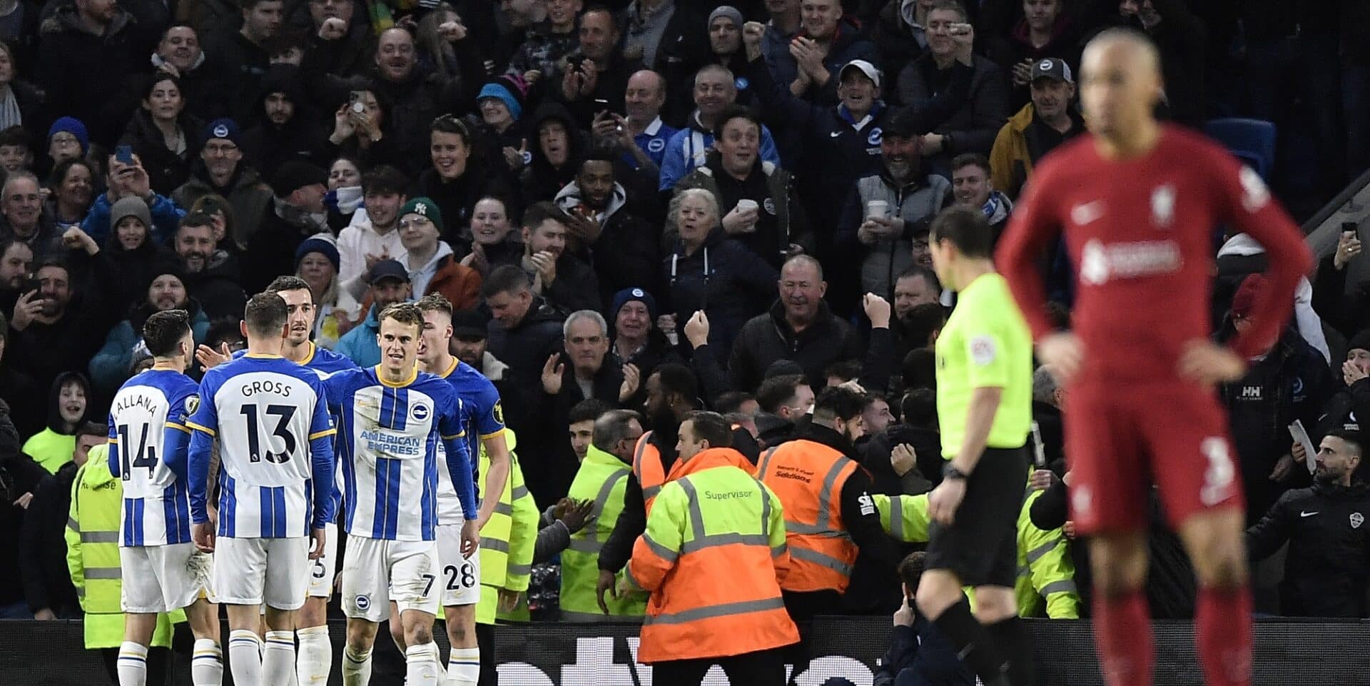 Η Μπράιτον κέρδισε τη Λίβερπουλ στην Premier League