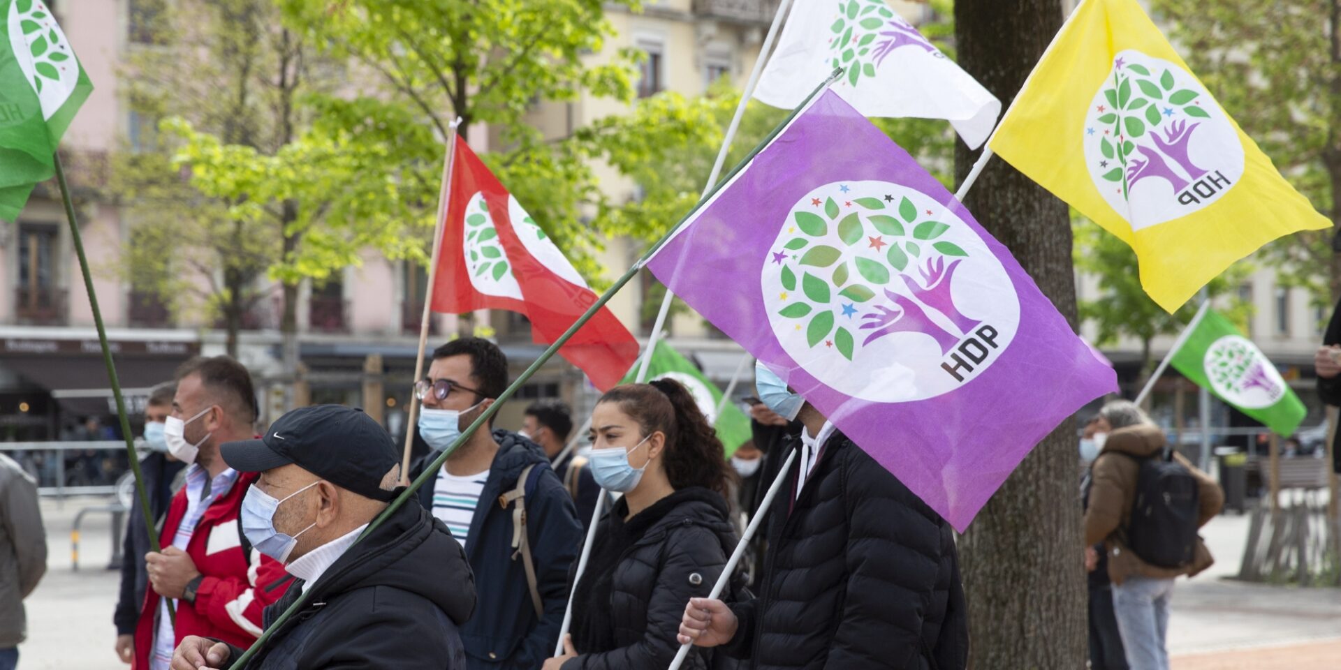 Διαδήλωση του φιλοκουρδικού κόμματος HDP