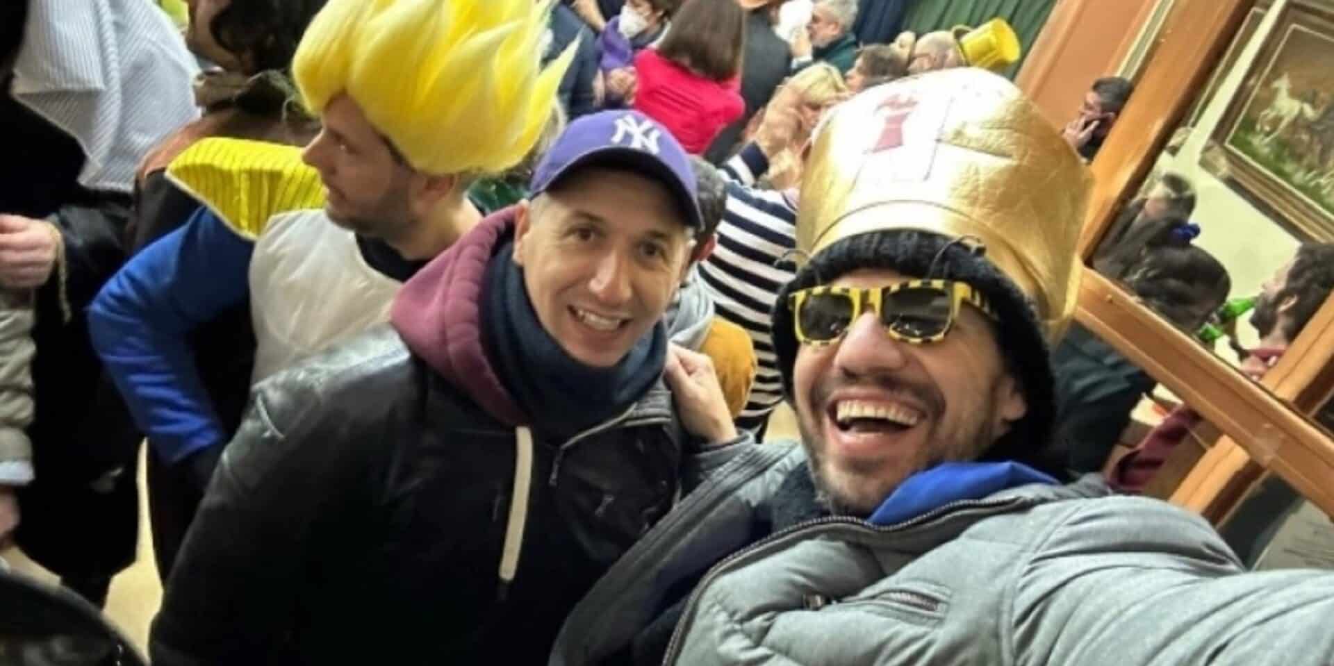 Ο Δημήτρης Διαμαντίδης και ο Λάζαρος Παπαδόπουλος
