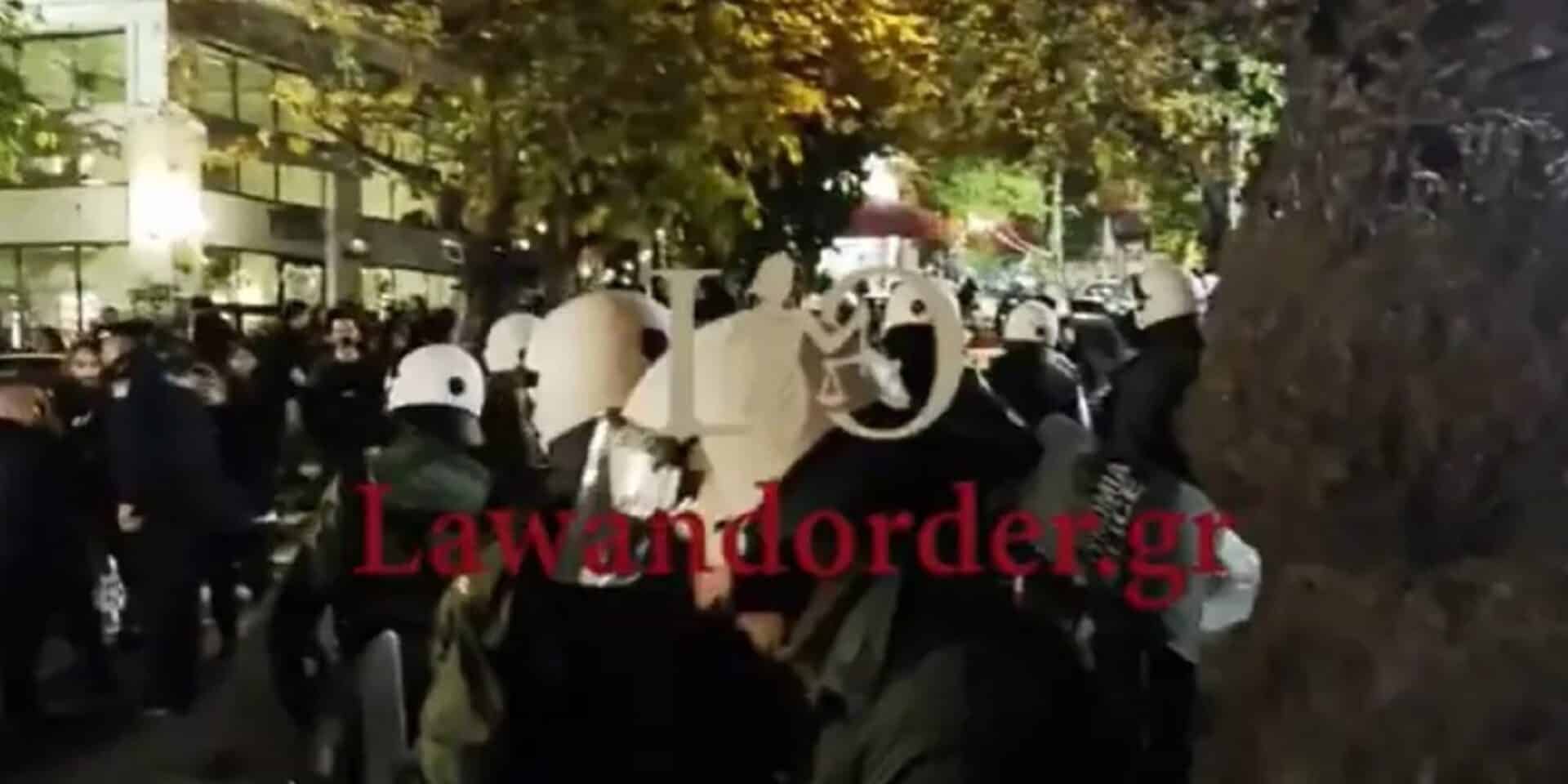 Ένταση στα Εξάρχεια