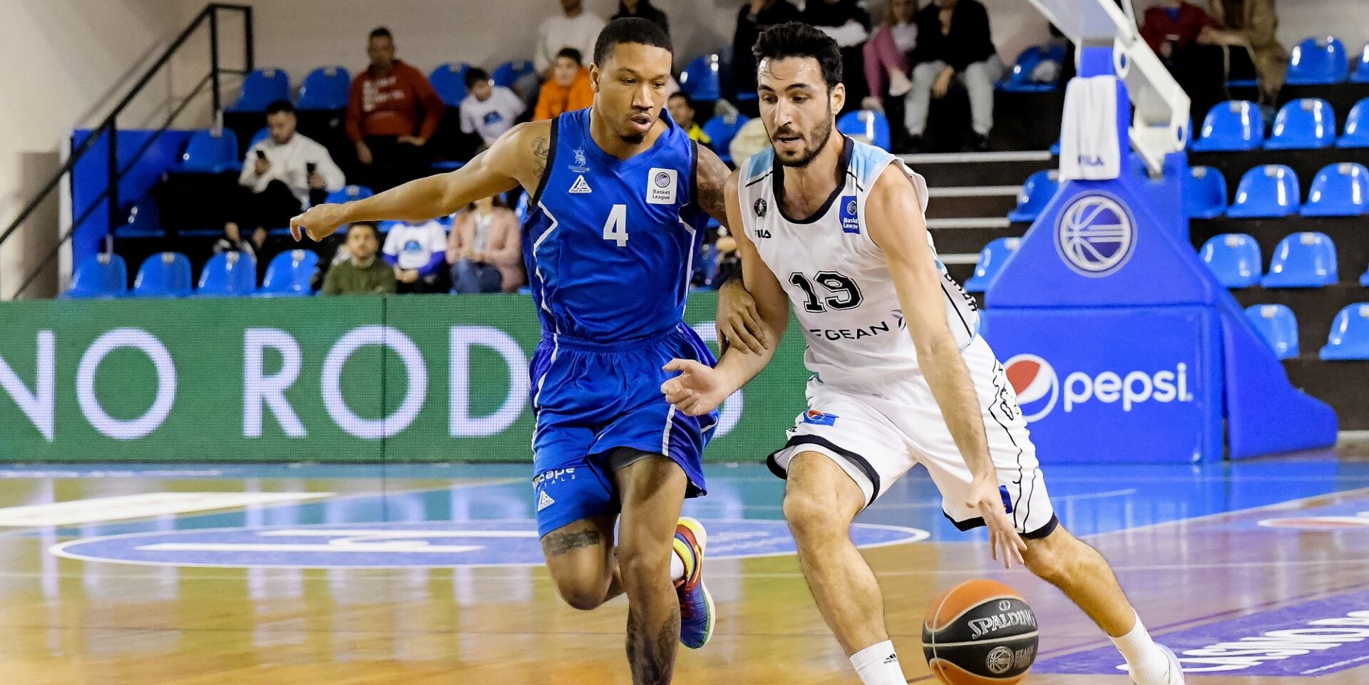 Φάση από το Κολοσσός-Ιωνικός για την Basket League
