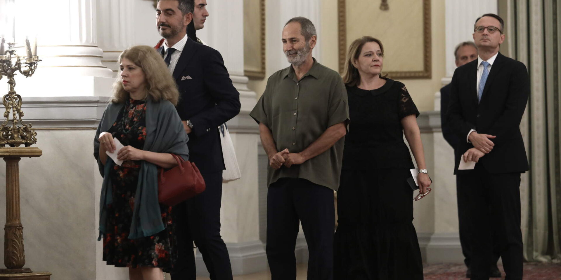 Ο Πολ Ευμορφίδης πριν το Dragon's Den στο Προεδρικό Μέγαρο