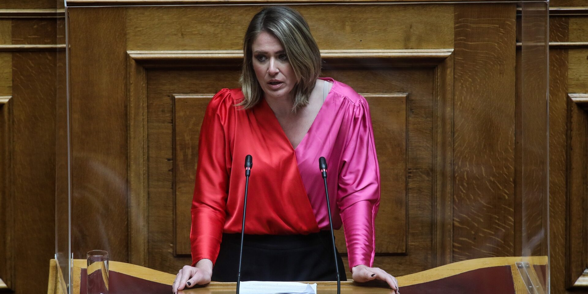Η Άννα Ευθυμίου στη Βουλή
