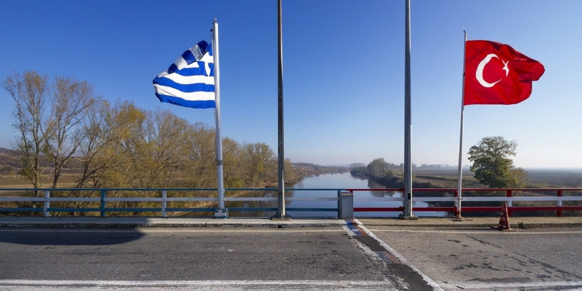Τα σύνορα ανάμεσα σε Ελλάδα και Τουρκία στον Έβρο