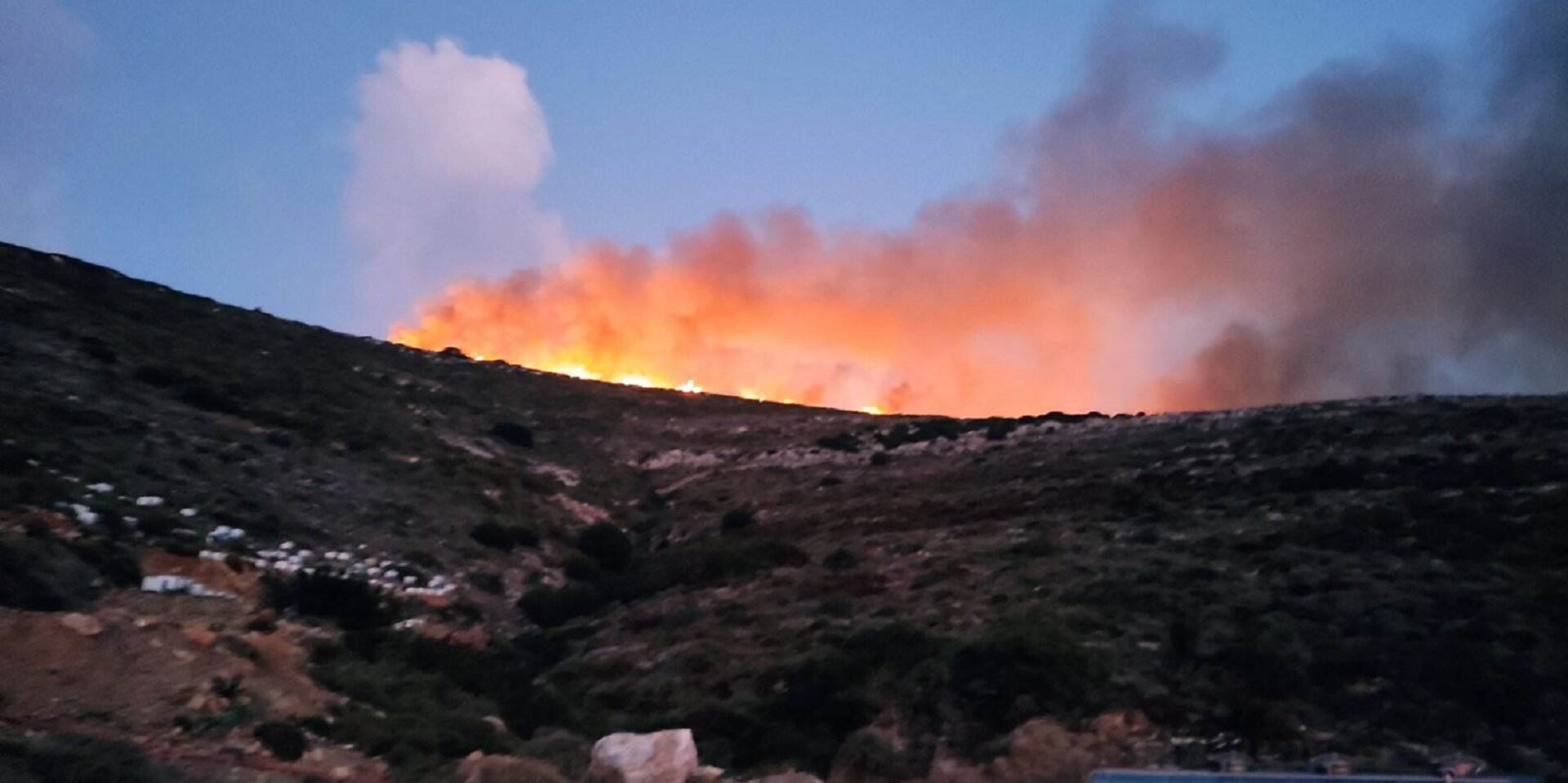 Η φωτιά στους Φούρνους