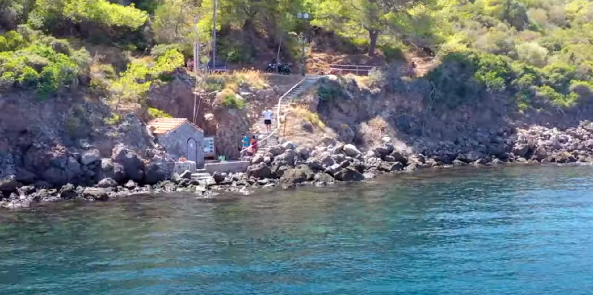 Εικόνα από τα ιαματικά λουτρά Παυσανία
