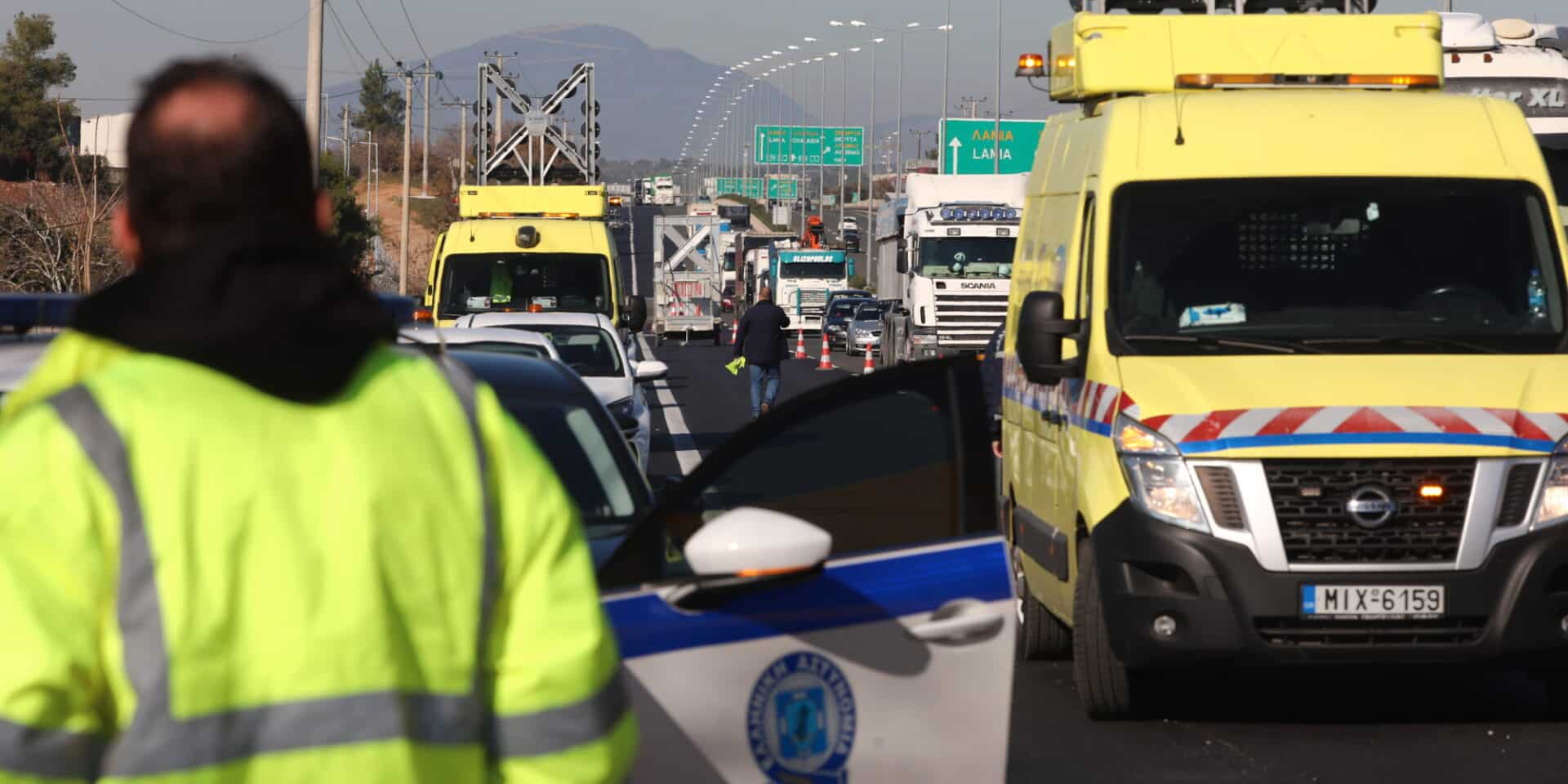 Καραμπόλα με οκτώ οχήματα στη Λεωφόρο Κατεχάκη