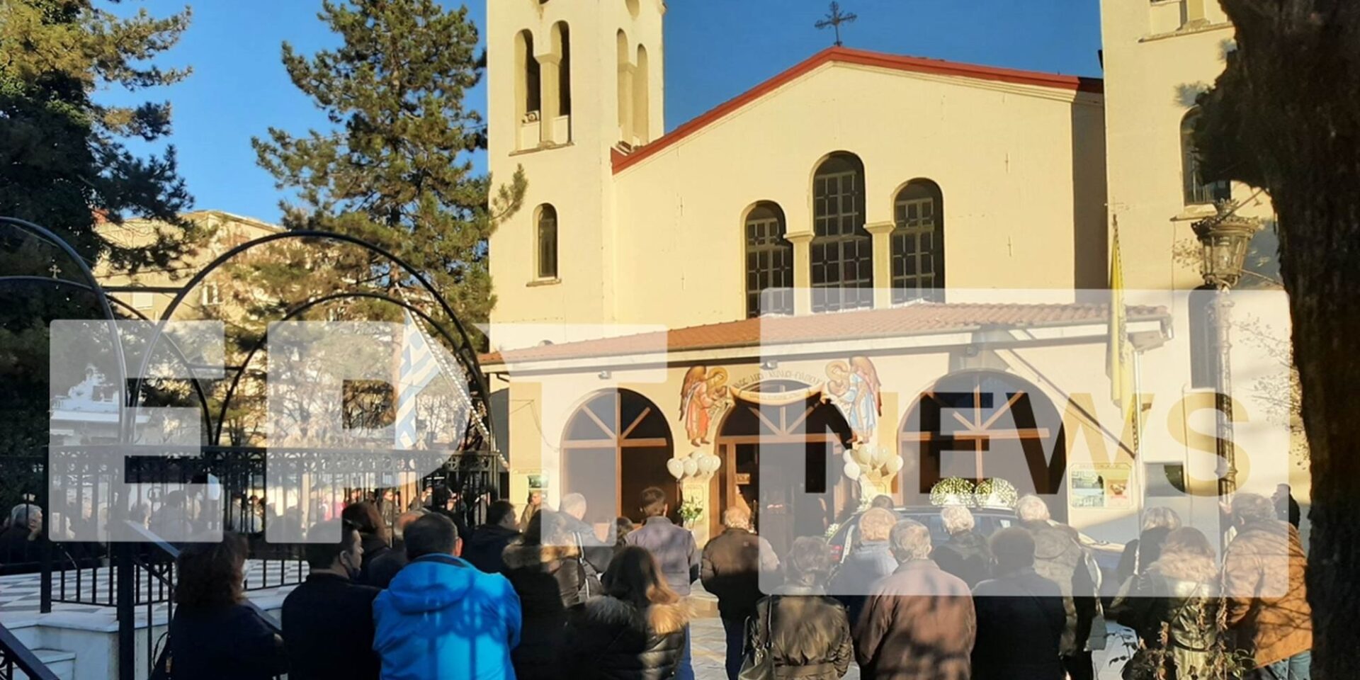 Η κηδεία του 6χρονου Θωμά στα Γρεβενά