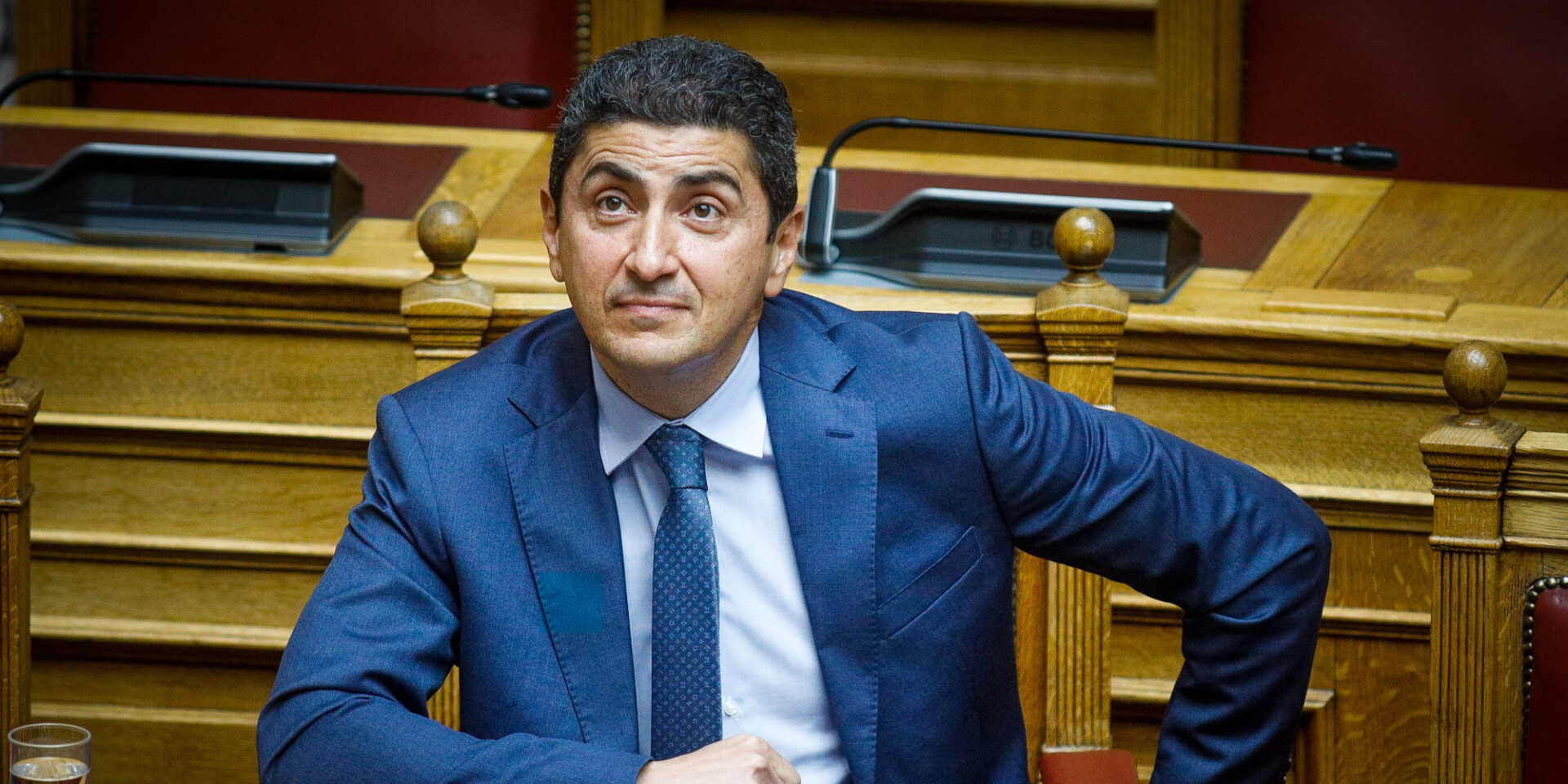 Ο υφυπουργός Πολιτισμού και Αθλητισμού, Λευτέρης Αυγενάκης