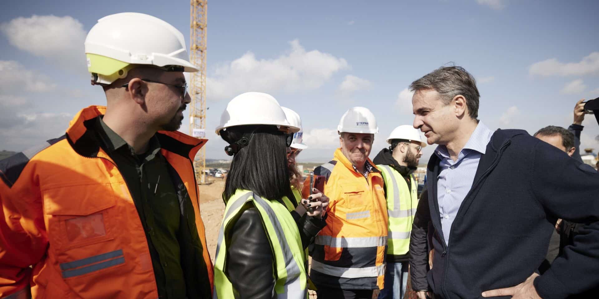 Ο Κυριάκος Μητσοτάκης στην Κρήτη