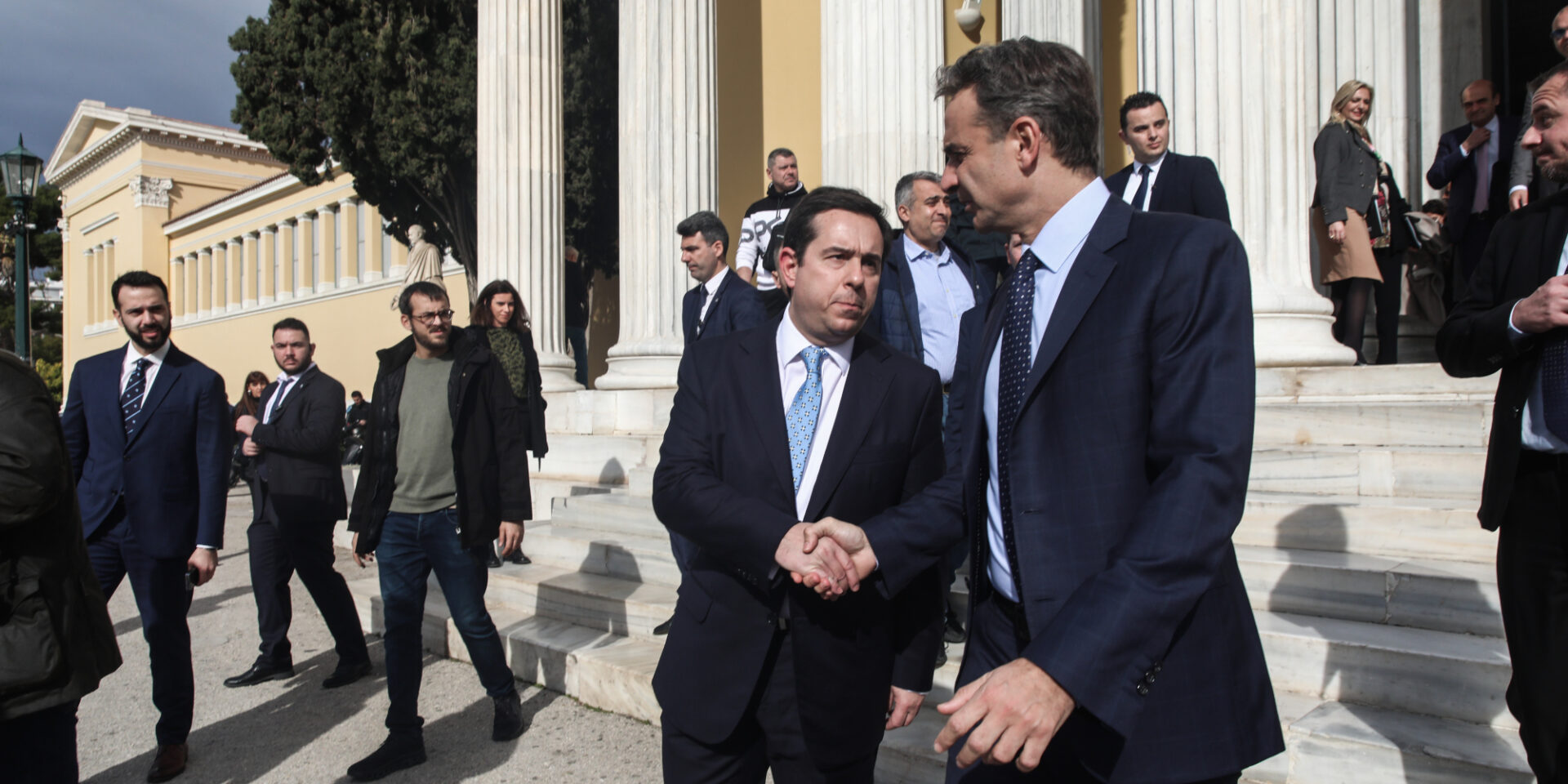 Κυριάκος Μητσοτάκης και Νότης Μηταράκης