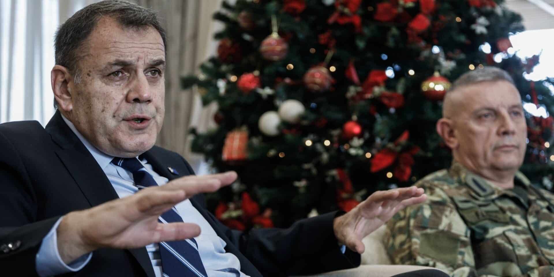 Ο Νίκος Παναγιωτόπουλος και ο Κωνσταντίνος Φλώρος