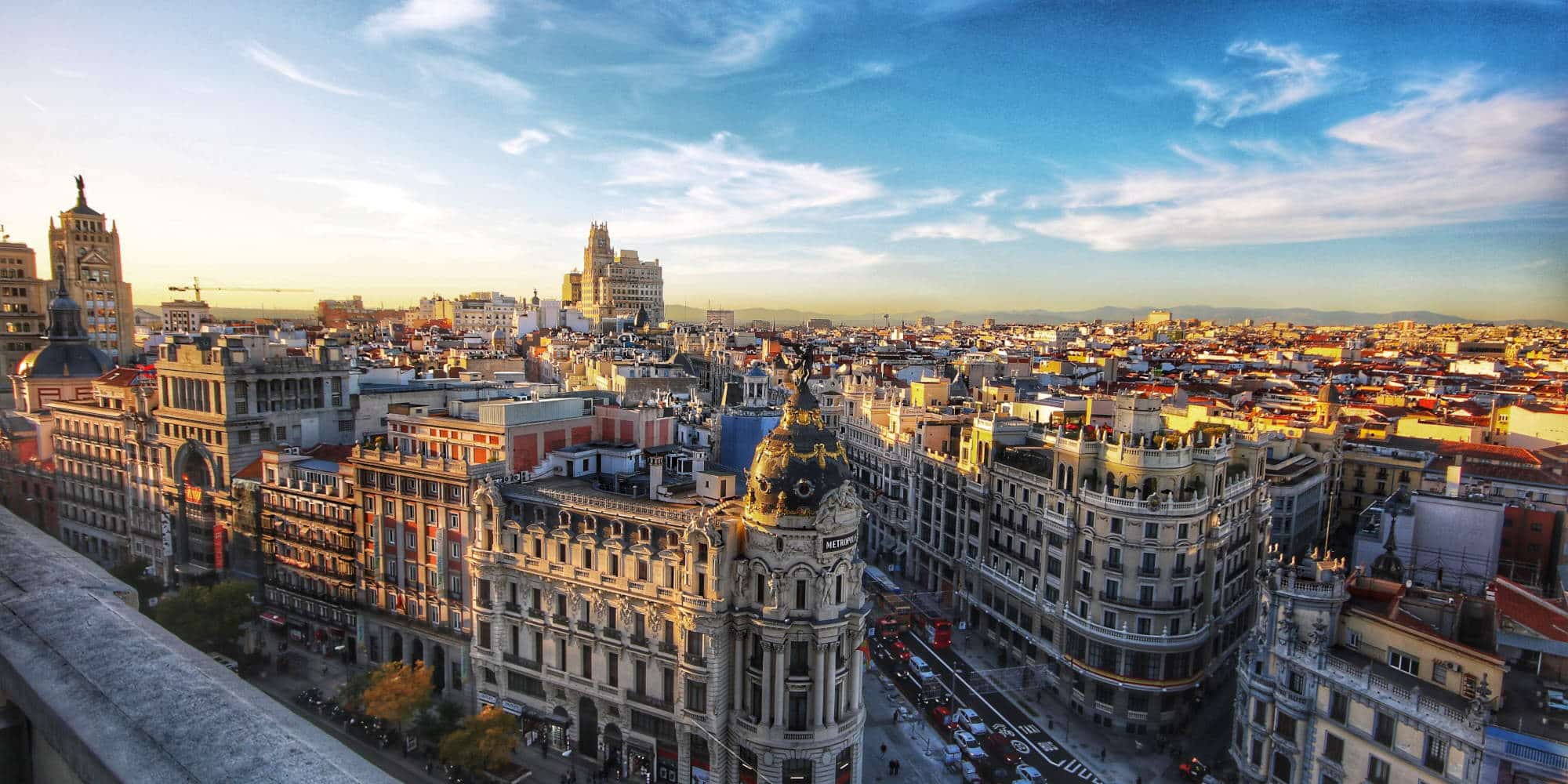 Πανοραμική από την πρωτεύουσα της Ισπανίας, Μαδρίτη