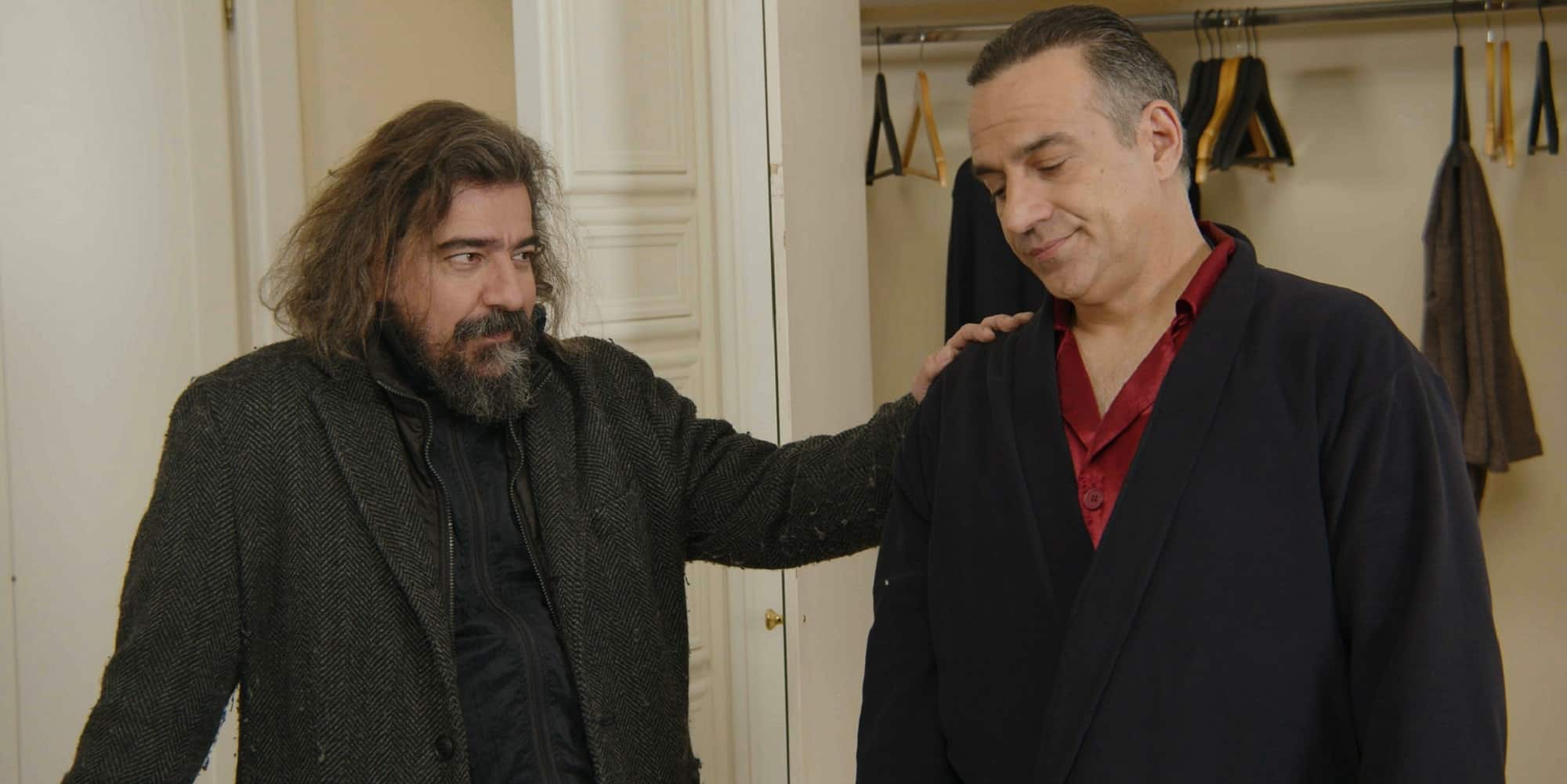 Ο Γιάννης Δρακόπουλος και ο Κρατερός Κατσούλης στη σειρά «Ποιος Παπαδόπουλος;»