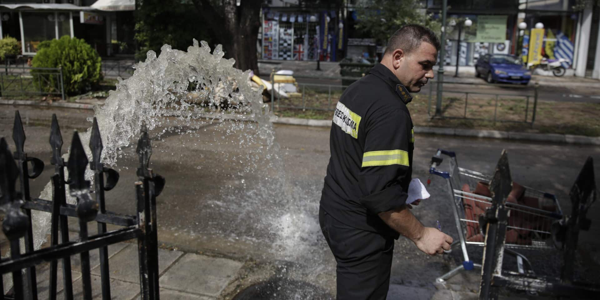 Απάντληση υδάτων στην Αττική