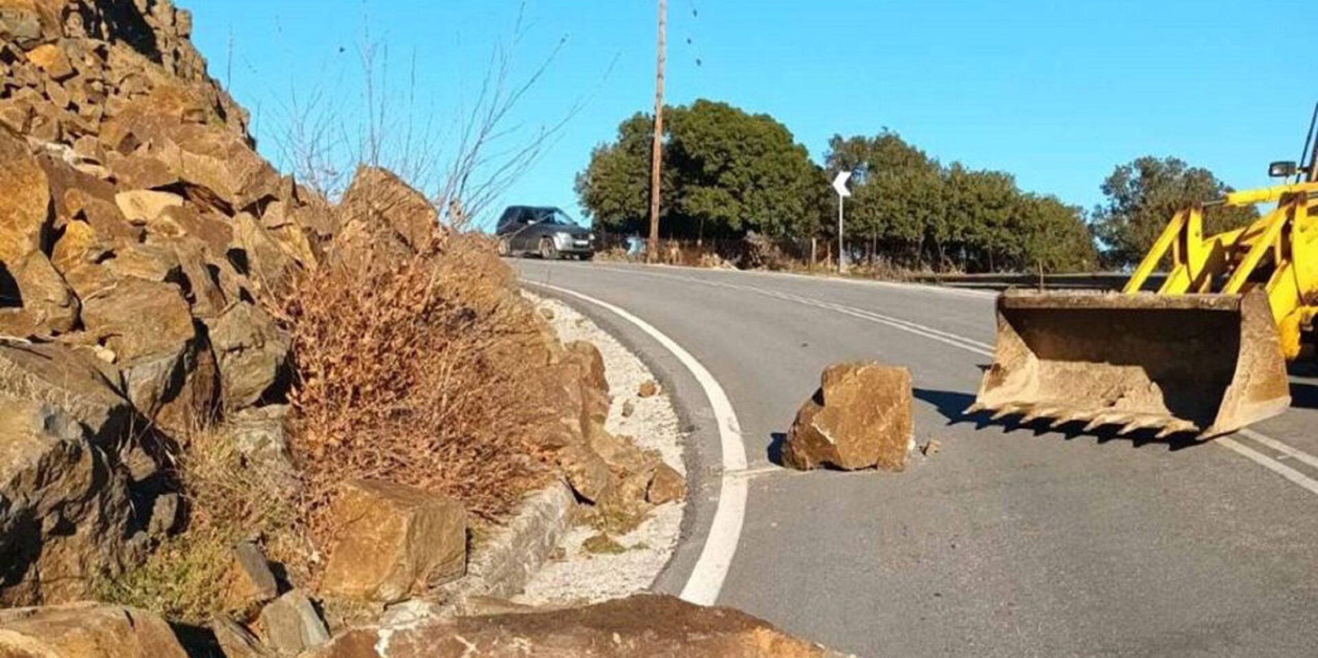 Ο σεισμός στη Λέσβο προκάλεσε πολλές ζημιές